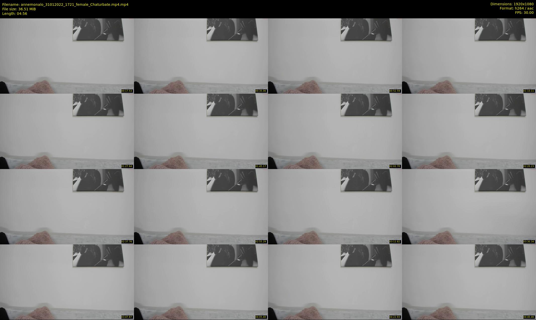 annemonalo — 5 minute Chaturbate female cam show recording, 1080p, Jan 31, 2022