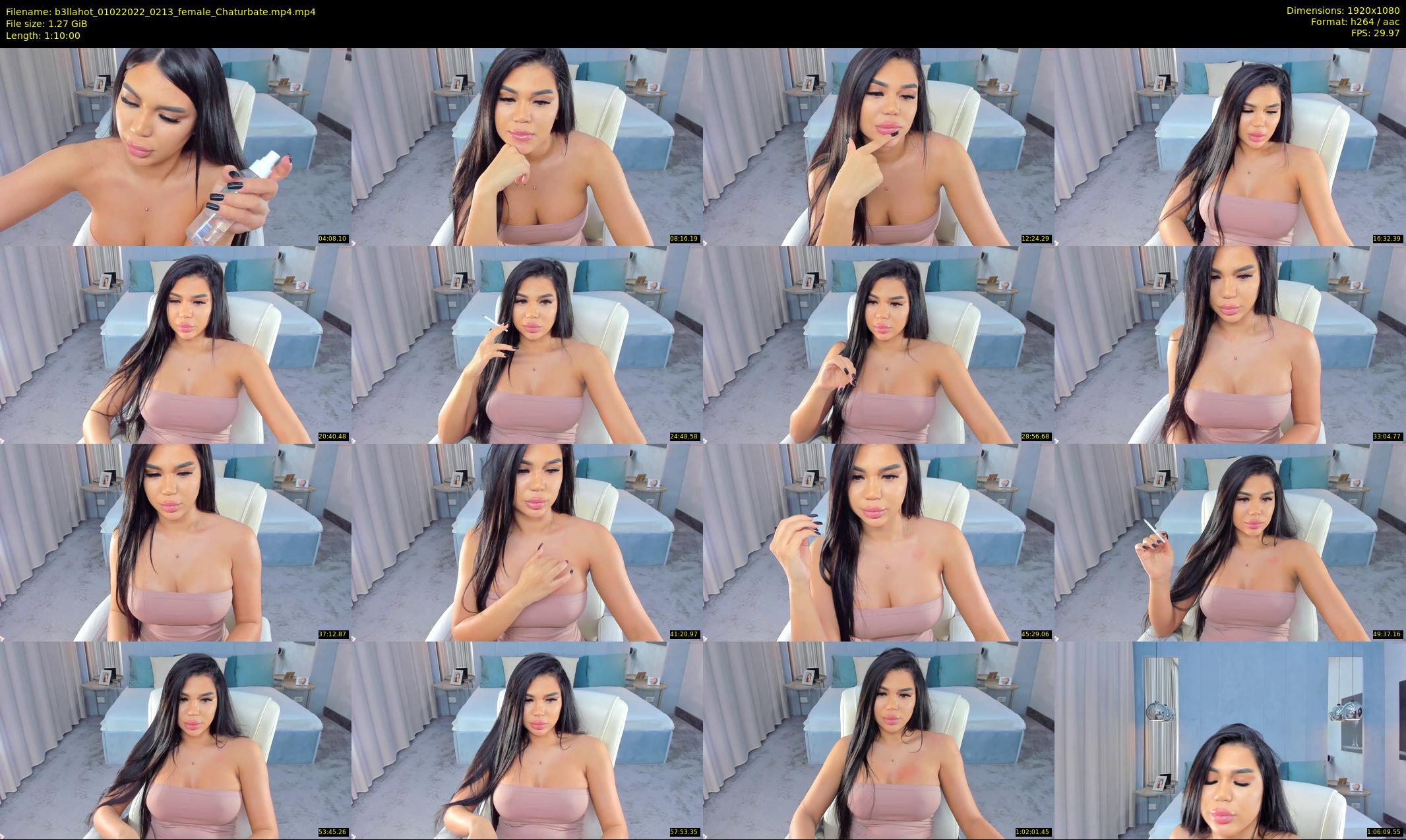 b3llahot — 70 minute Chaturbate female cam show recording, 1080p, Feb 1, 2022