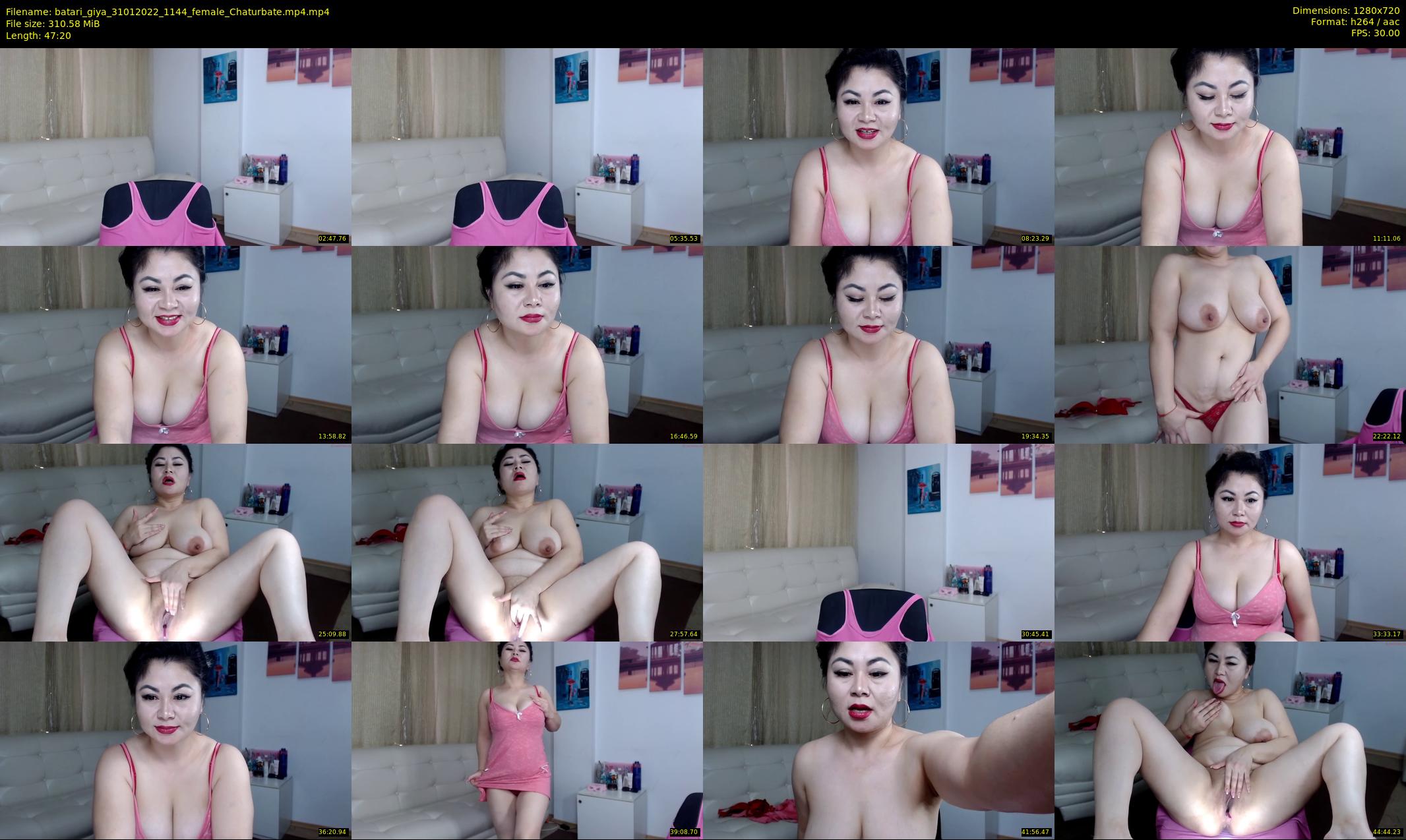 batari_giya — 48 minute Chaturbate female cam show recording, 720p, Jan 31, 2022