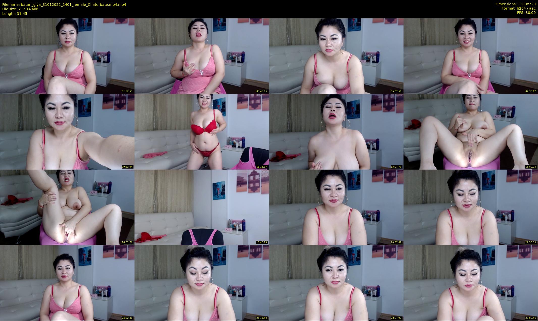 batari_giya — 32 minute Chaturbate female cam show recording, 720p, Jan 31, 2022