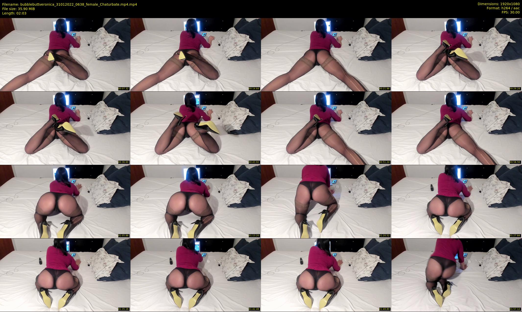 bubblebuttveronica — 3 minute Chaturbate female cam show recording, 1080p, Jan 31, 2022