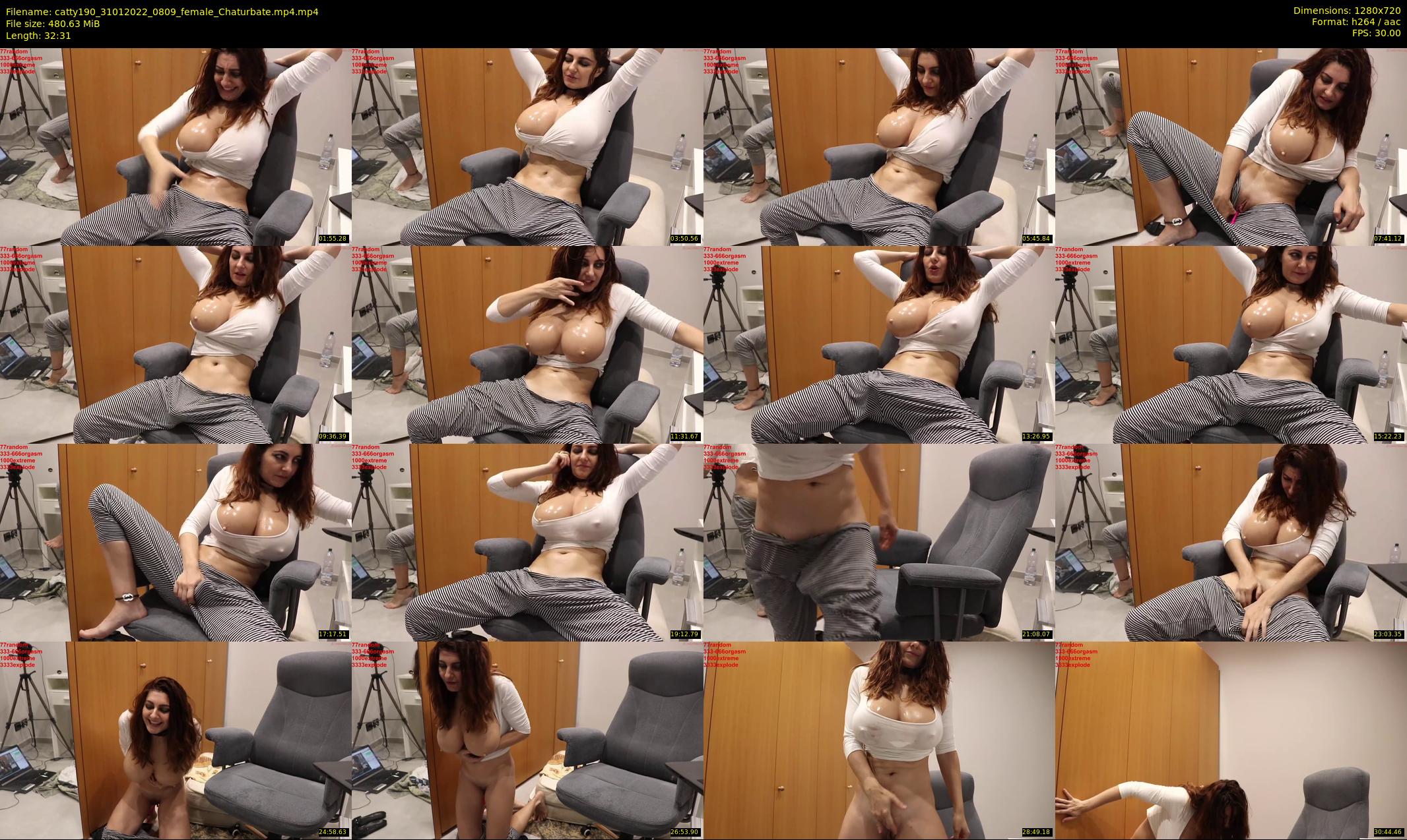 catty190 — 33 minute Chaturbate female cam show recording, 720p, Jan 31, 2022