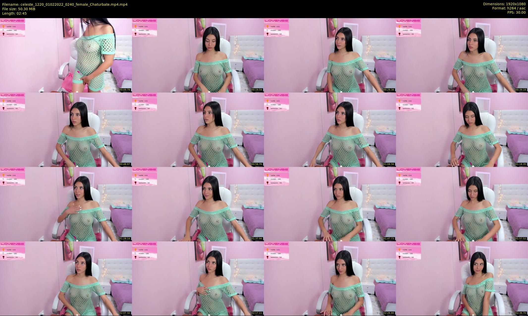 celeste_1220 — 3 minute Chaturbate female cam show recording, 1080p, Feb 1, 2022