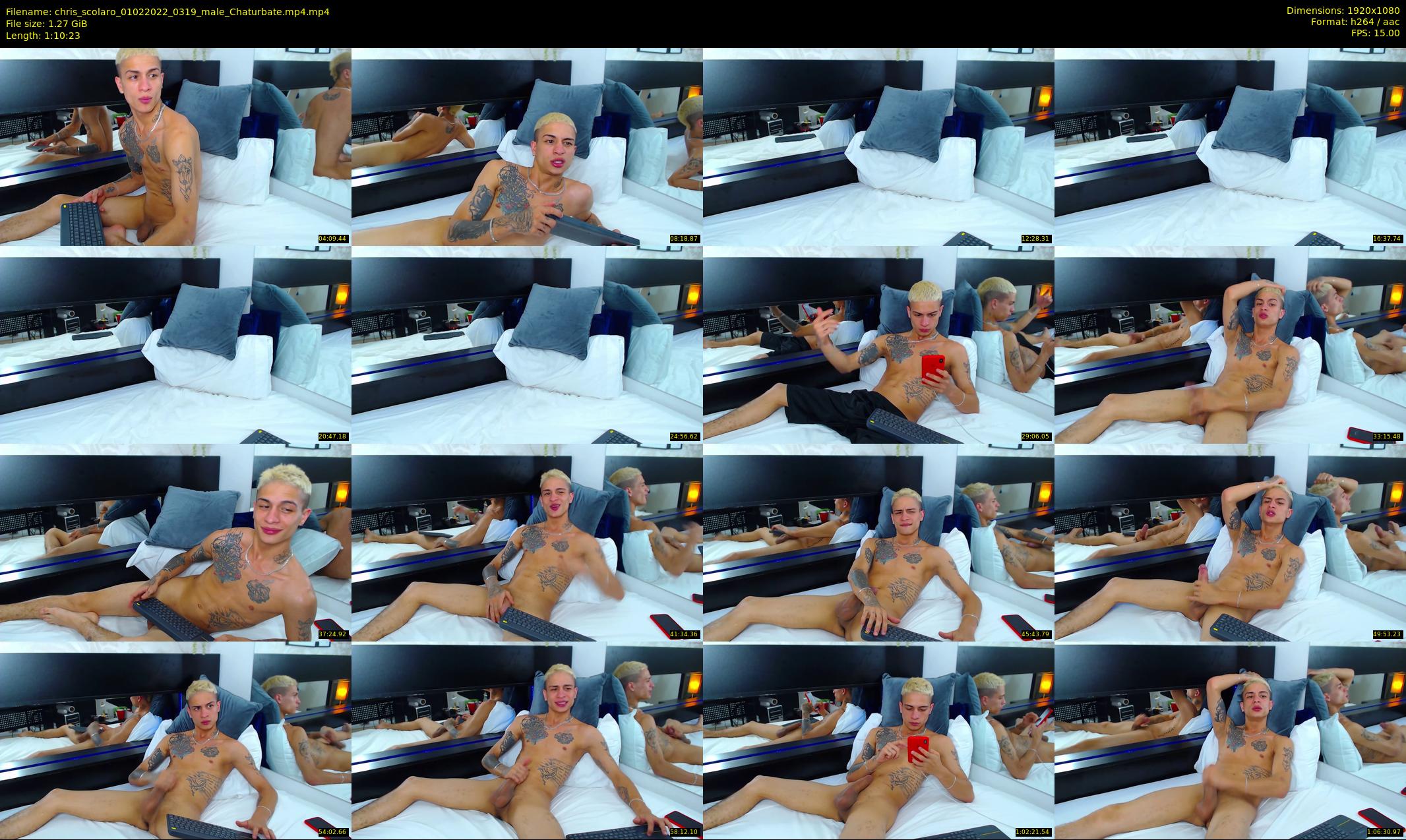 chris_scolaro — 71 minute Chaturbate male cam show recording, 1080p, Feb 1, 2022