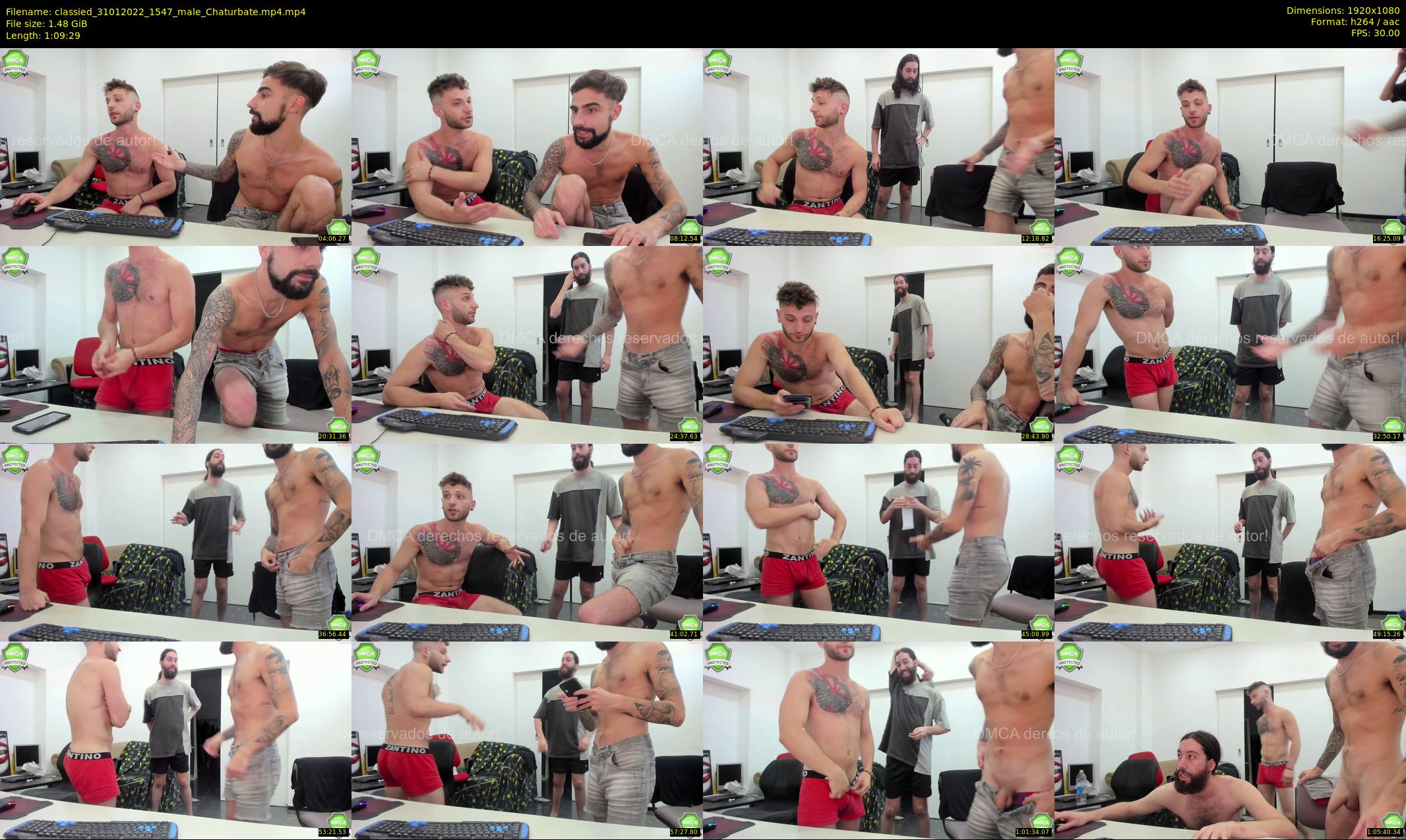 classied — 70 minute Chaturbate male cam show recording, 1080p, Jan 31, 2022