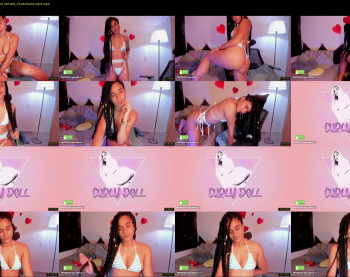 curlydoll1 — 98 minute Chaturbate female cam show recording, 720p, Feb 1, 2022