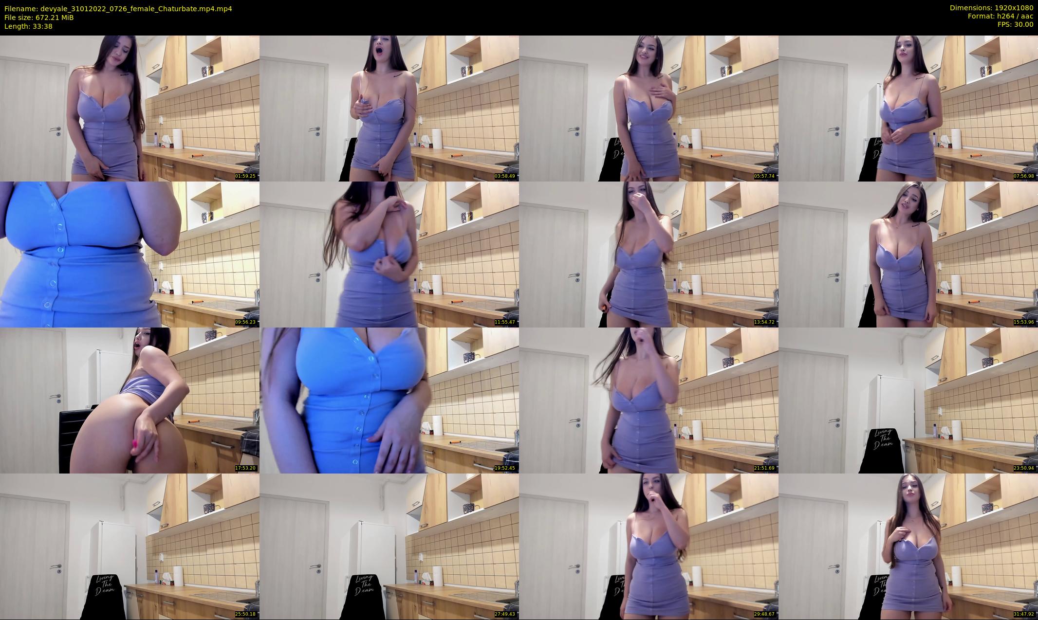 devyale — 34 minute Chaturbate female cam show recording, 1080p, Jan 31, 2022