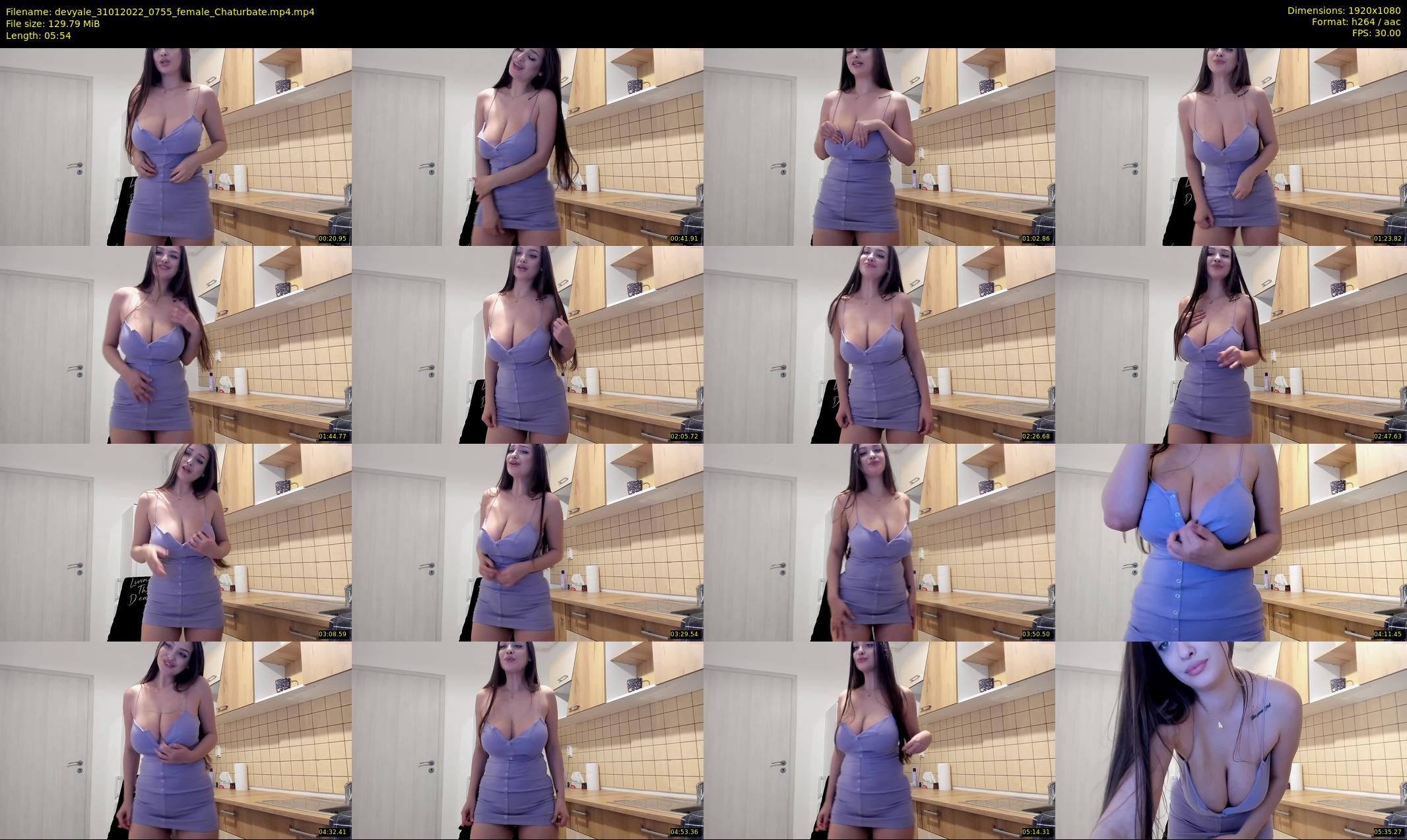 devyale — 6 minute Chaturbate female cam show recording, 1080p, Jan 31, 2022