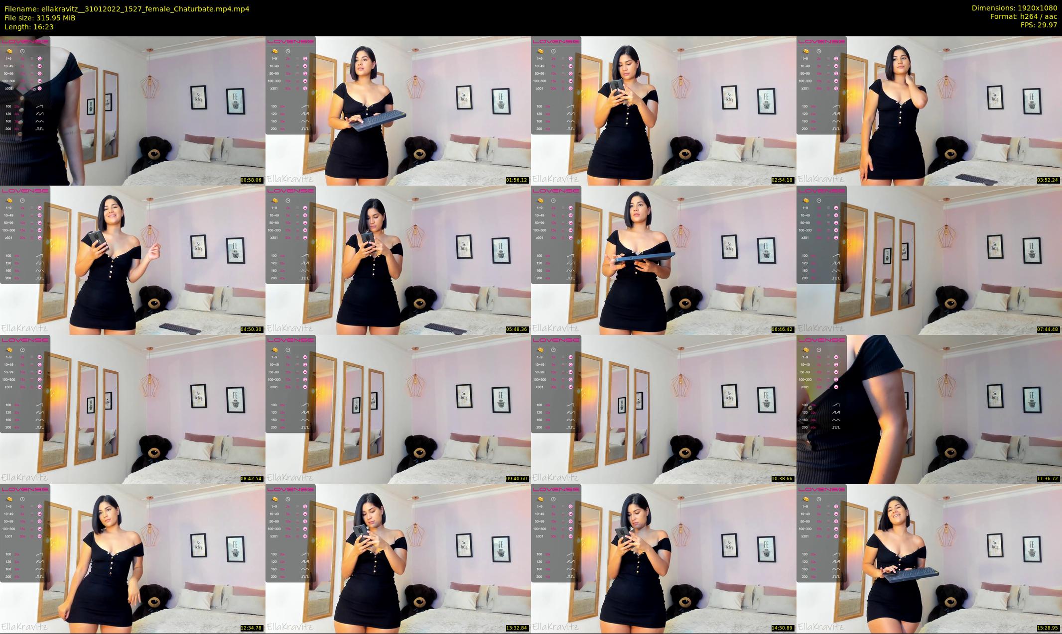 ellakravitz_ — 17 minute Chaturbate female cam show recording, 1080p, Jan 31, 2022