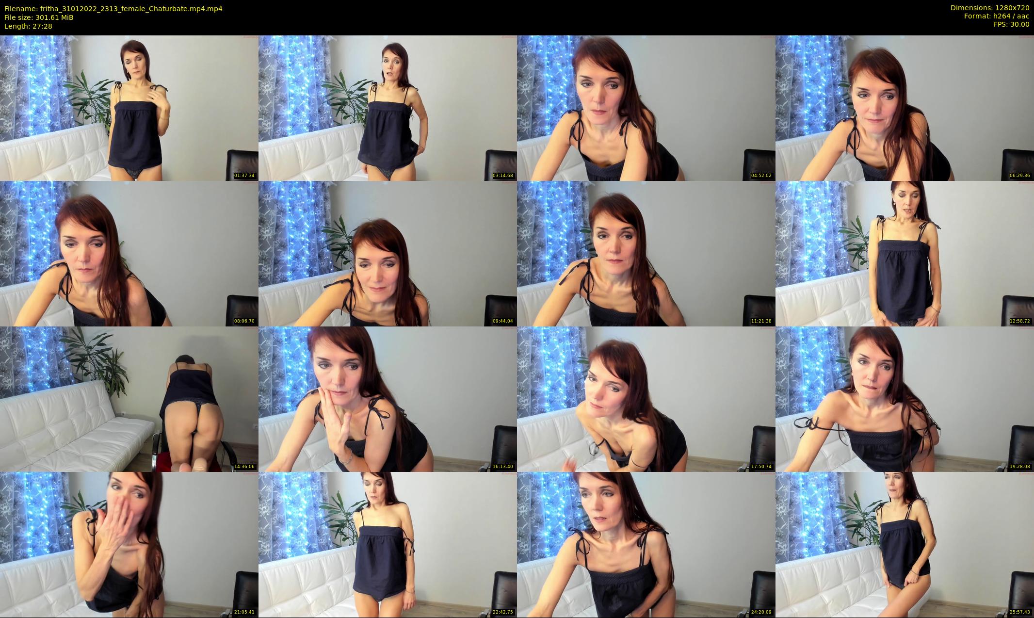 fritha — 28 minute Chaturbate female cam show recording, 720p, Jan 31, 2022