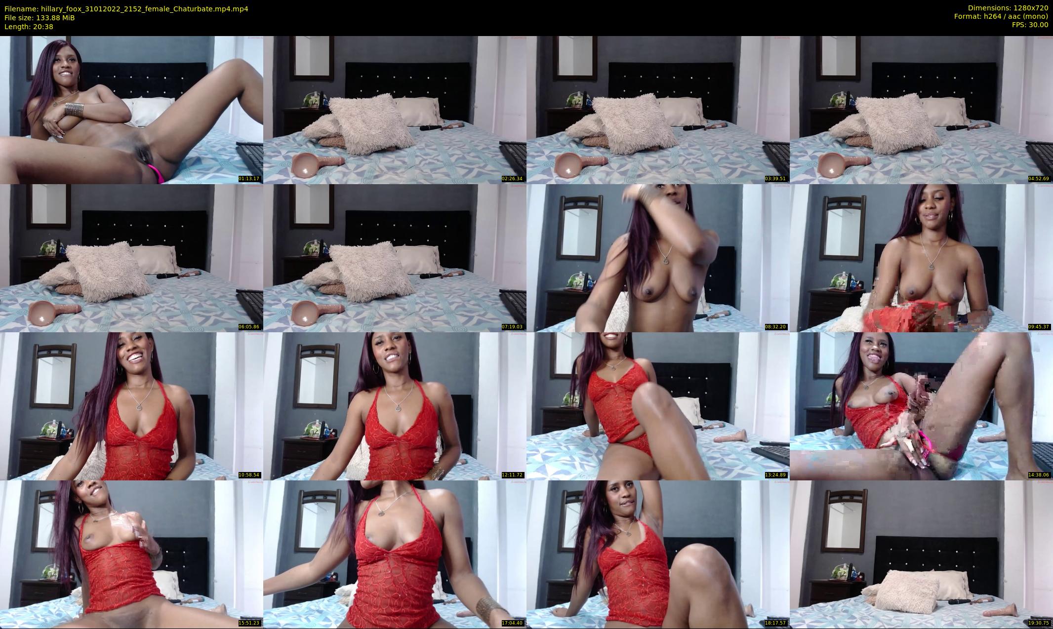 hillary_foox — 21 minute Chaturbate female cam show recording, 720p, Jan 31, 2022