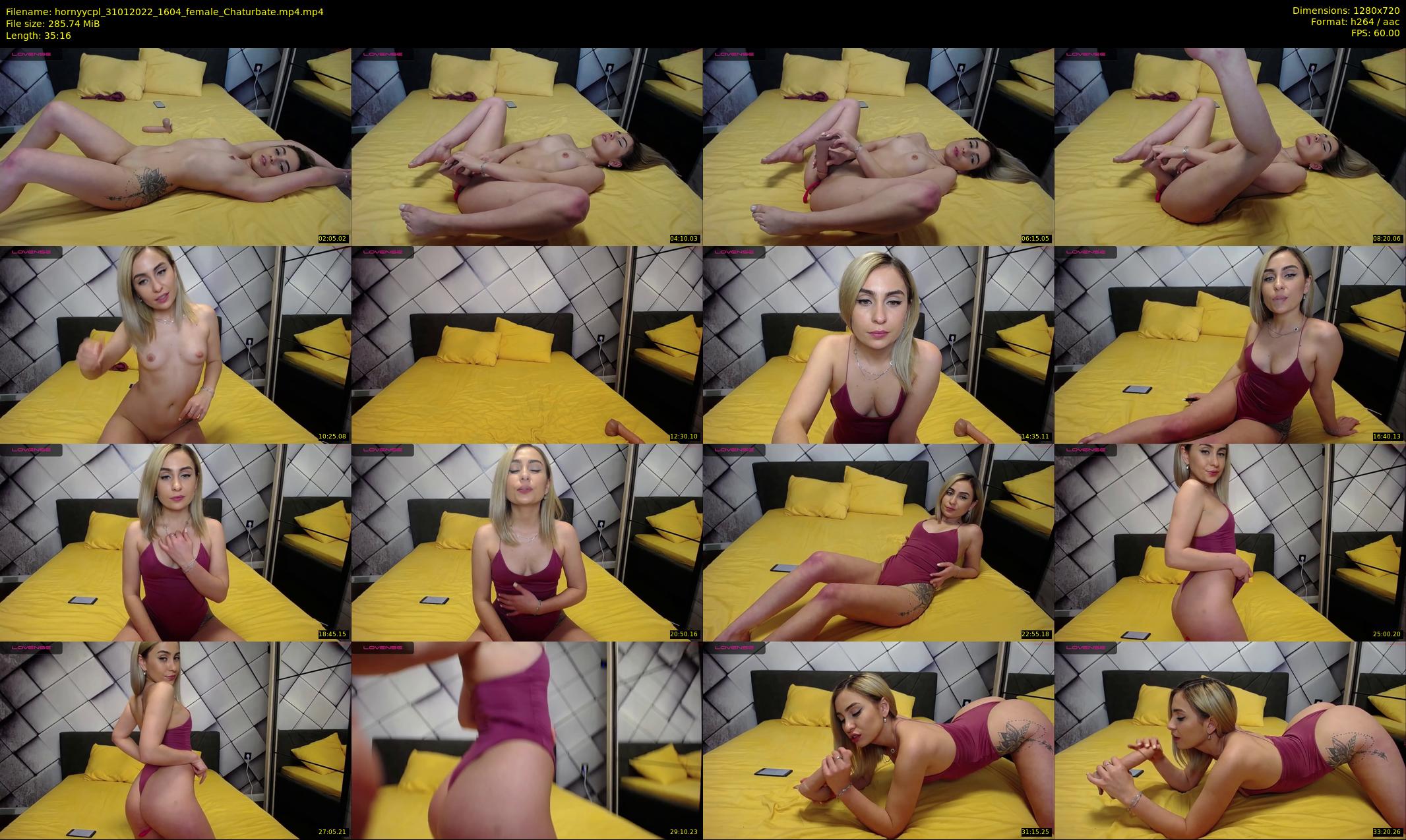 hornyycpl — 36 minute Chaturbate couple cam show recording, 720p, Jan 31, 2022