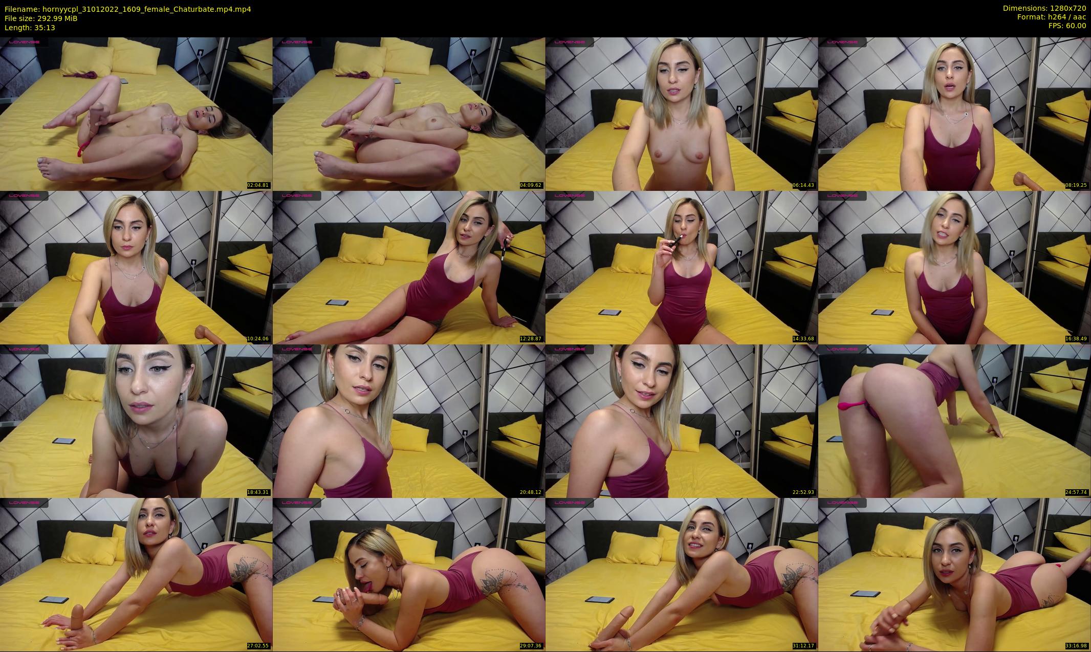 hornyycpl — 36 minute Chaturbate couple cam show recording, 720p, Jan 31, 2022