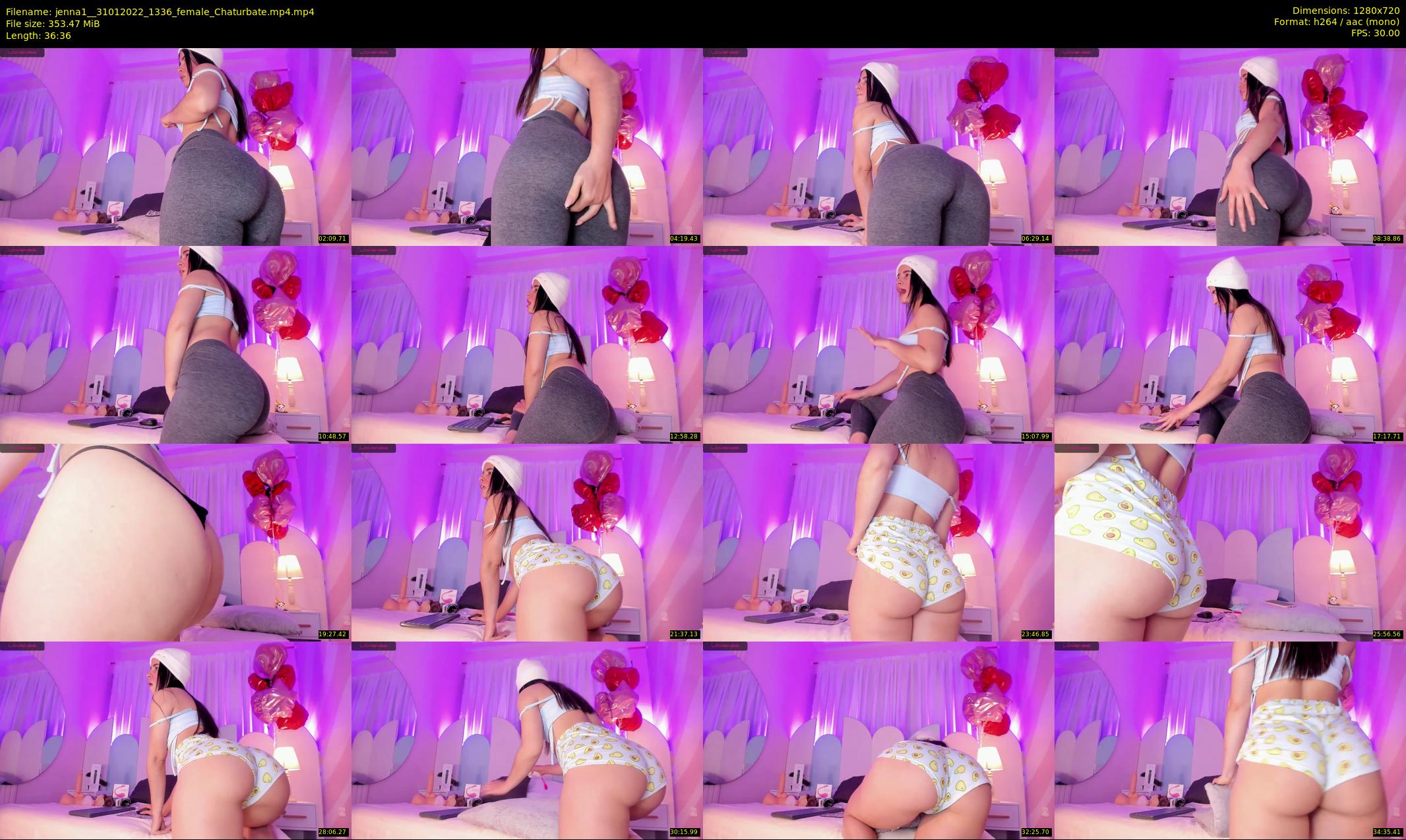 jenna1_ — 37 minute Chaturbate female cam show recording, 720p, Jan 31, 2022
