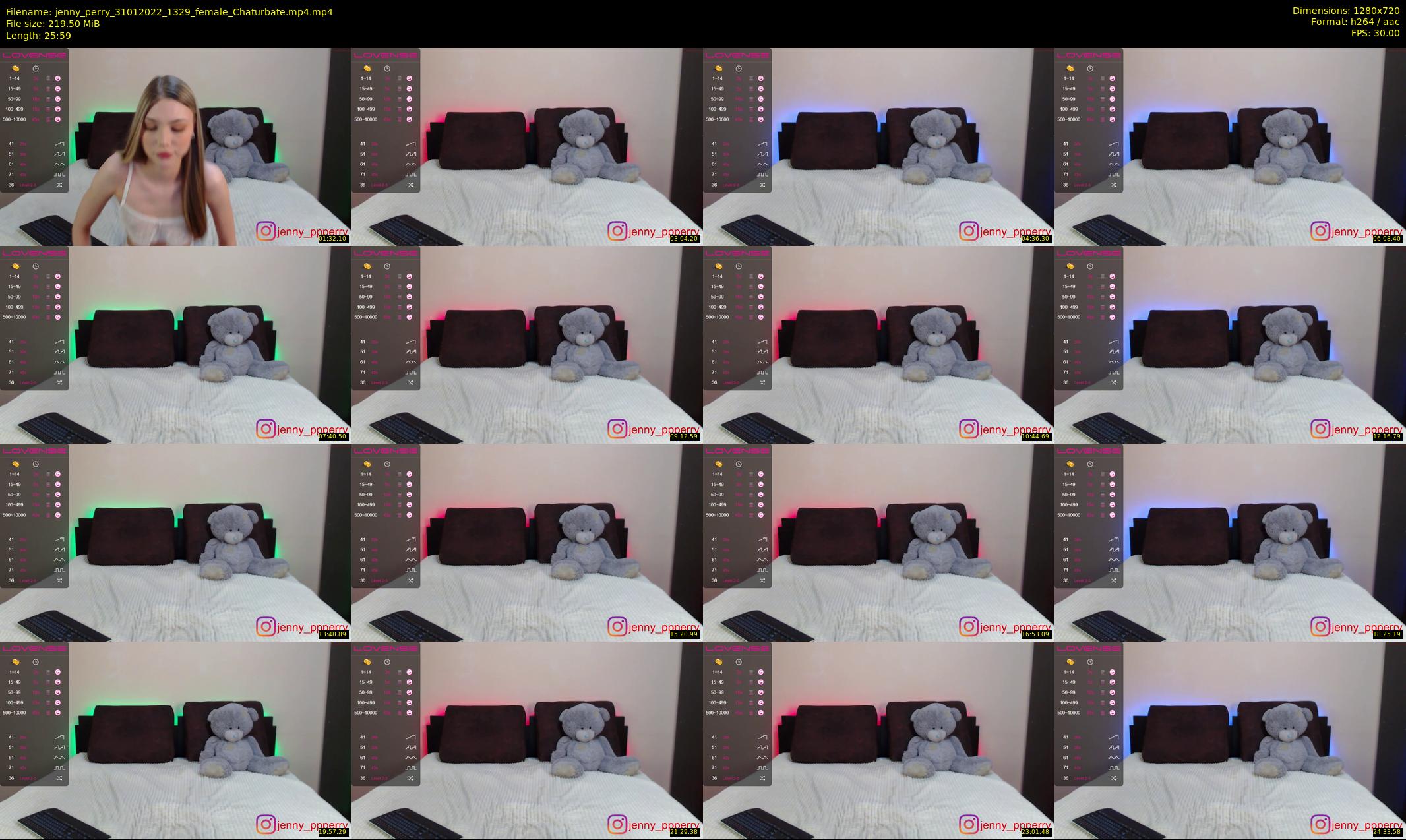 jenny_perry — 26 minute Chaturbate female cam show recording, 720p, Jan 31, 2022