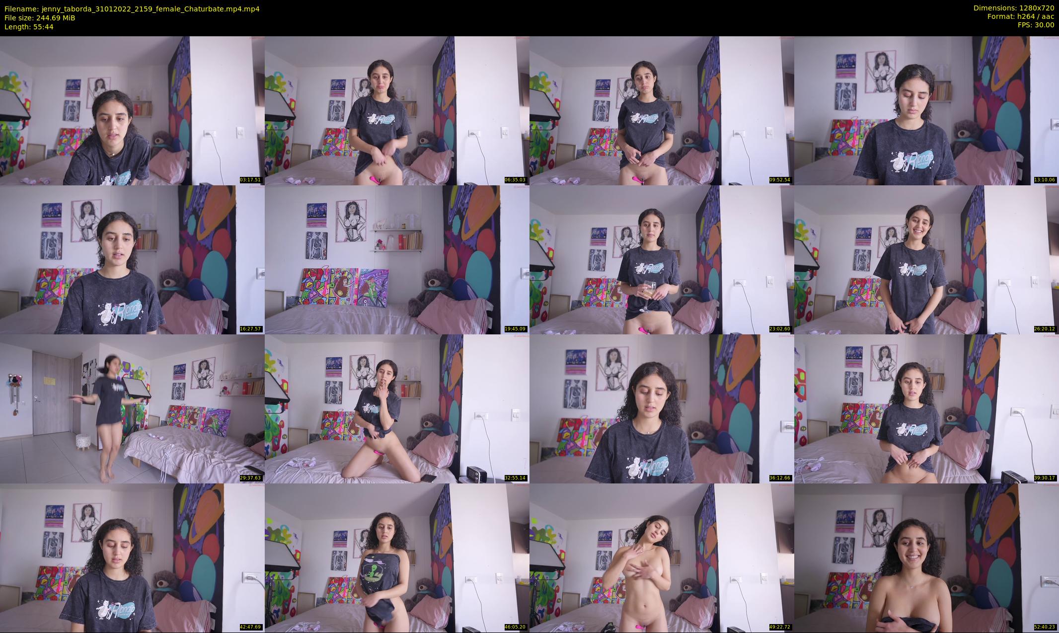 jenny_taborda — 56 minute Chaturbate female cam show recording, 720p, Jan 31, 2022