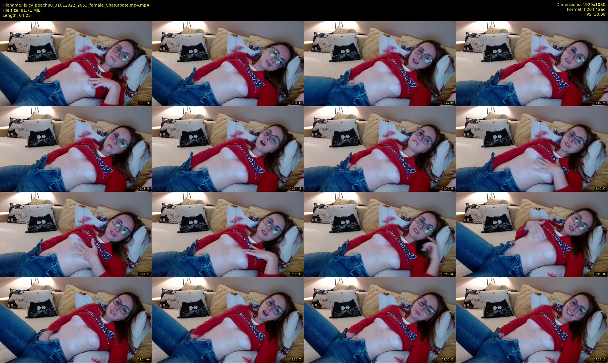 juicy_peach88 — 5 minute Chaturbate female cam show recording, 1080p, Jan 31, 2022