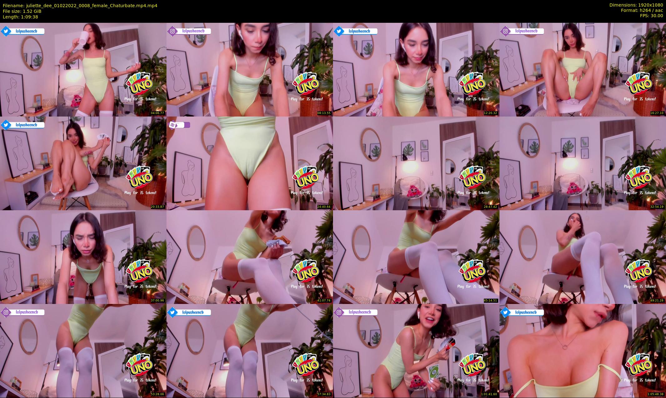 juliette_dee — 70 minute Chaturbate female cam show recording, 1080p, Feb 1, 2022