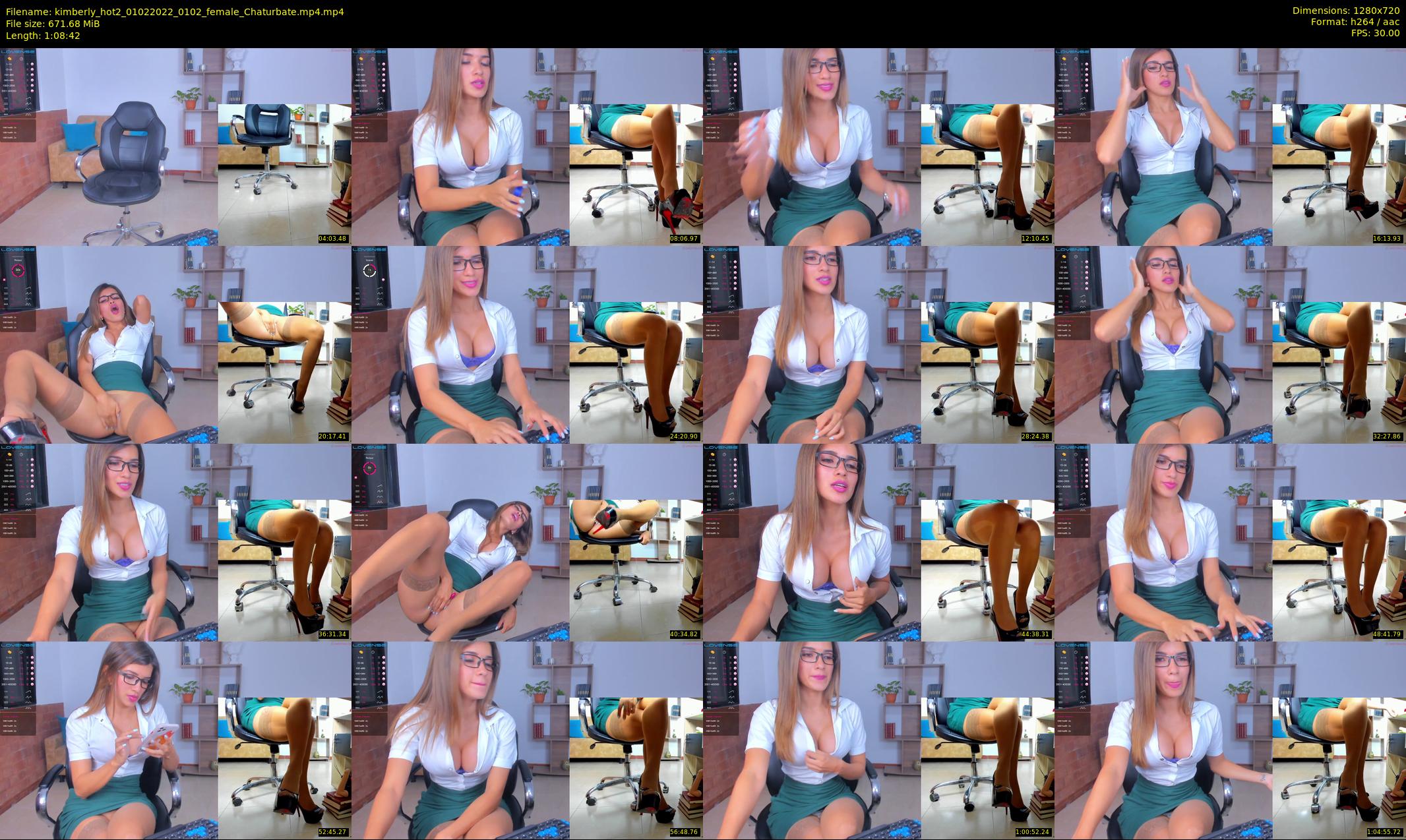 kimberly_hot2 — 69 minute Chaturbate female cam show recording, 720p, Feb 1, 2022