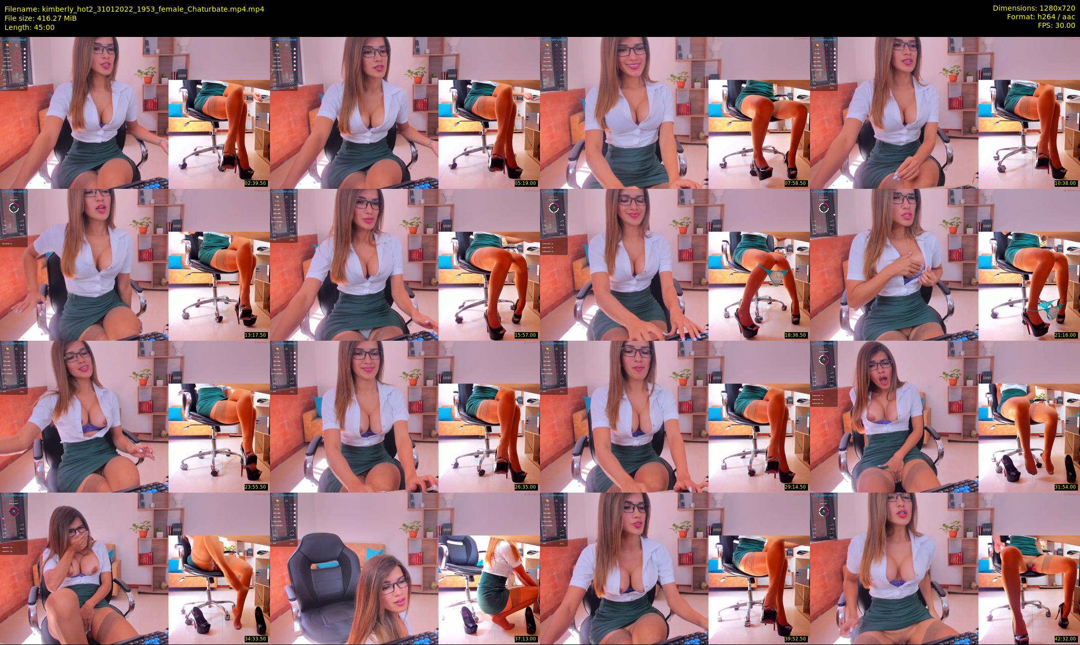kimberly_hot2 — 45 minute Chaturbate female cam show recording, 720p, Jan 31, 2022