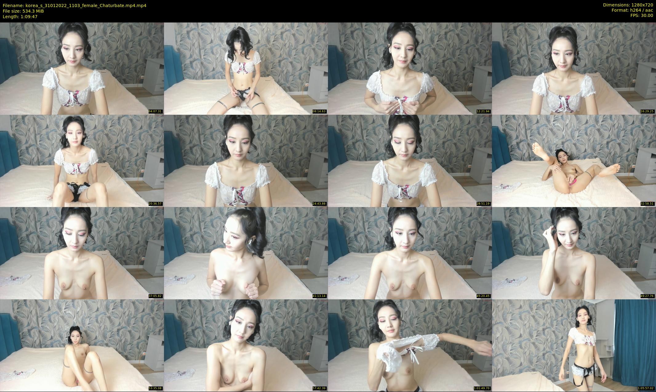 korea_s — 70 minute Chaturbate female cam show recording, 720p, Jan 31, 2022