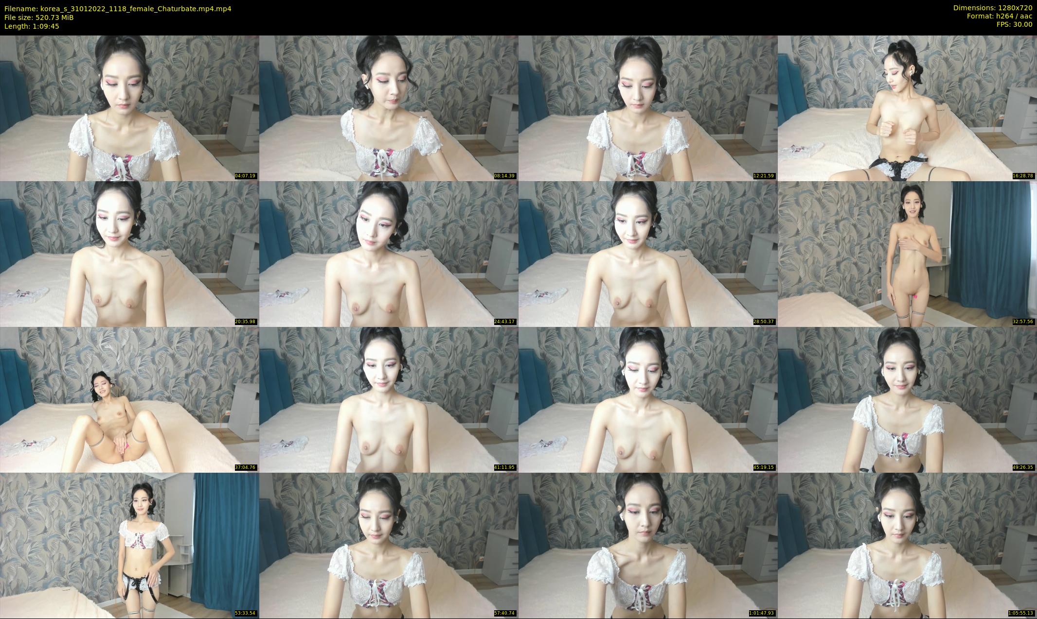 korea_s — 70 minute Chaturbate female cam show recording, 720p, Jan 31, 2022