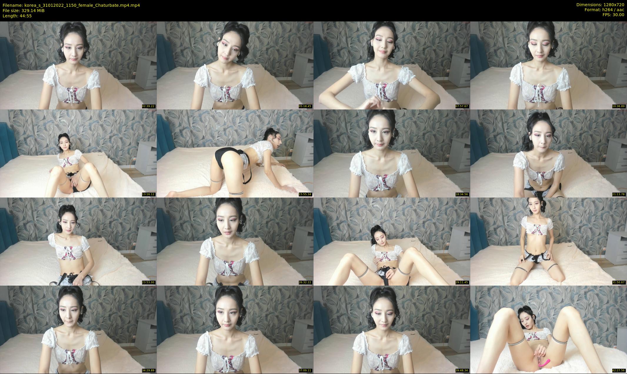 korea_s — 45 minute Chaturbate female cam show recording, 720p, Jan 31, 2022