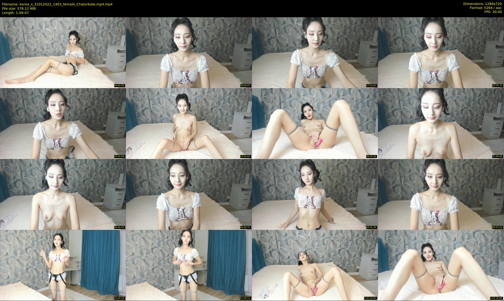 korea_s — 70 minute Chaturbate female cam show recording, 720p, Jan 31, 2022