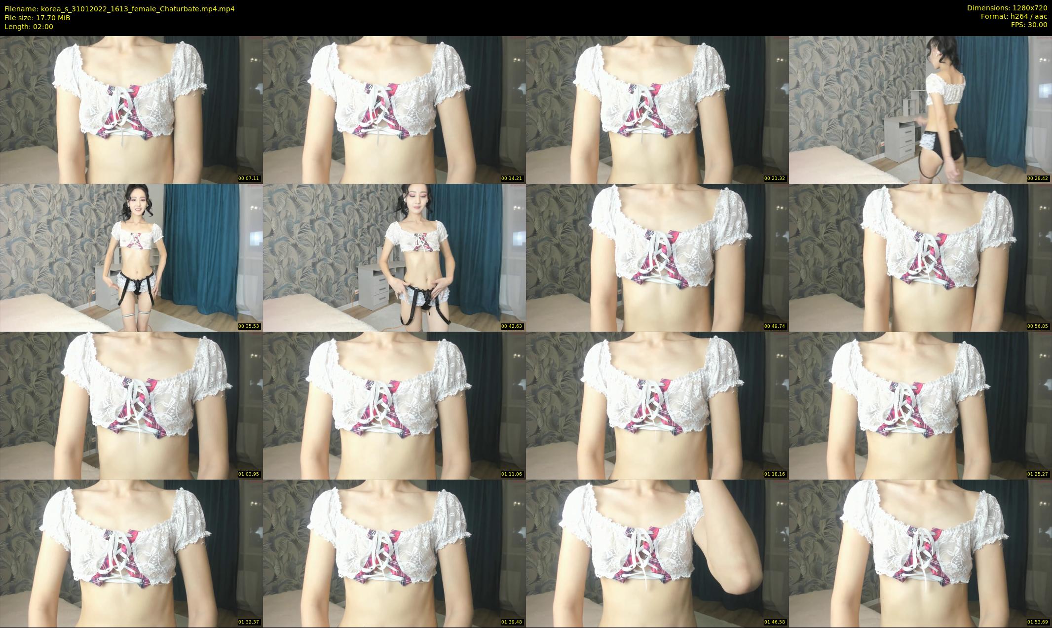 korea_s — 2 minute Chaturbate female cam show recording, 720p, Jan 31, 2022