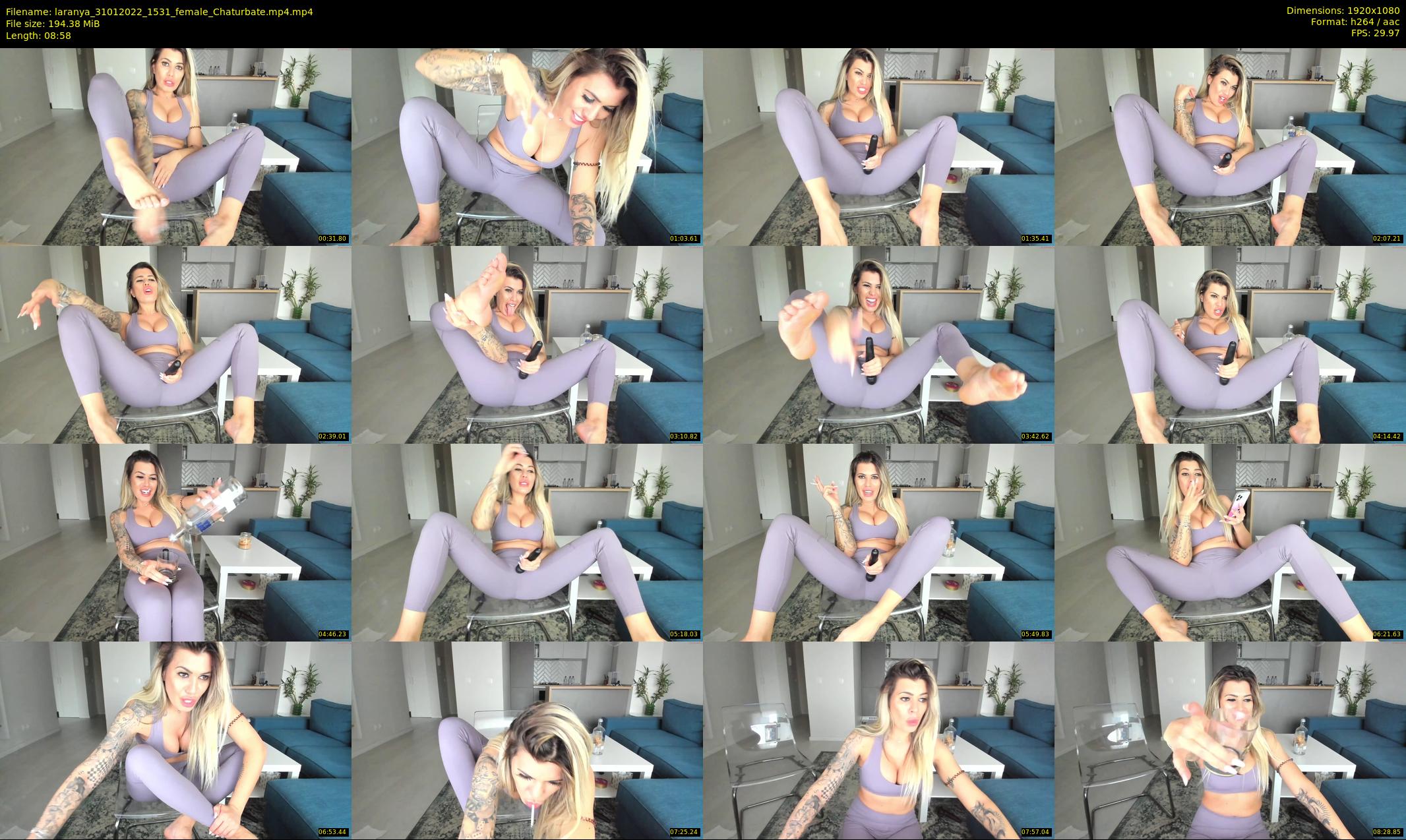 laranya — 9 minute Chaturbate female cam show recording, 1080p, Jan 31, 2022