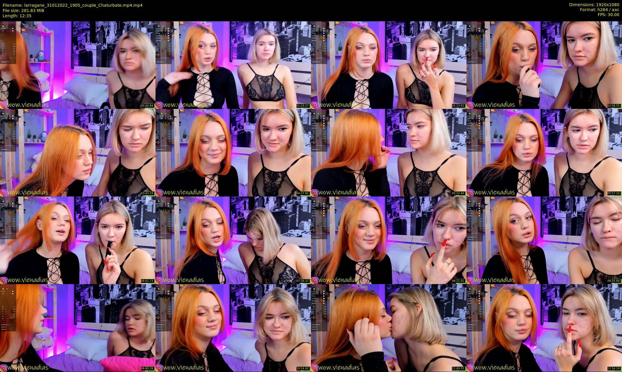 larragane — 13 minute Chaturbate couple cam show recording, 1080p, Jan 31, 2022