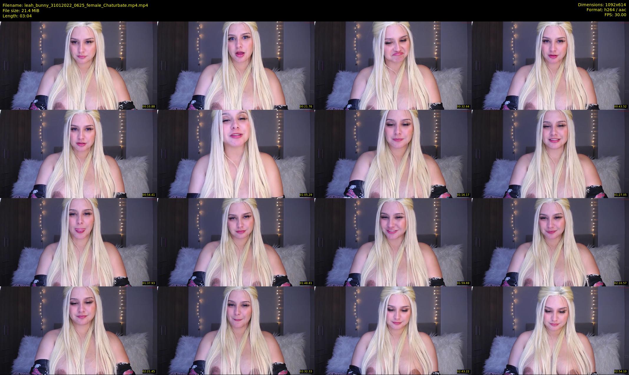 leah_bunny — 4 minute Chaturbate female cam show recording, 480p, Jan 31, 2022