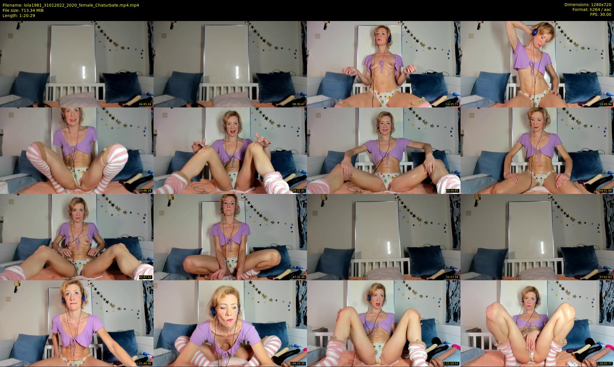 lola1981 — 81 minute Chaturbate female cam show recording, 720p, Jan 31, 2022