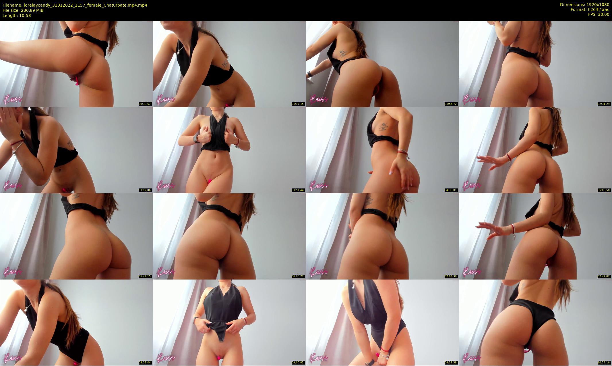 lorelaycandy — 11 minute Chaturbate female cam show recording, 1080p, Jan 31, 2022