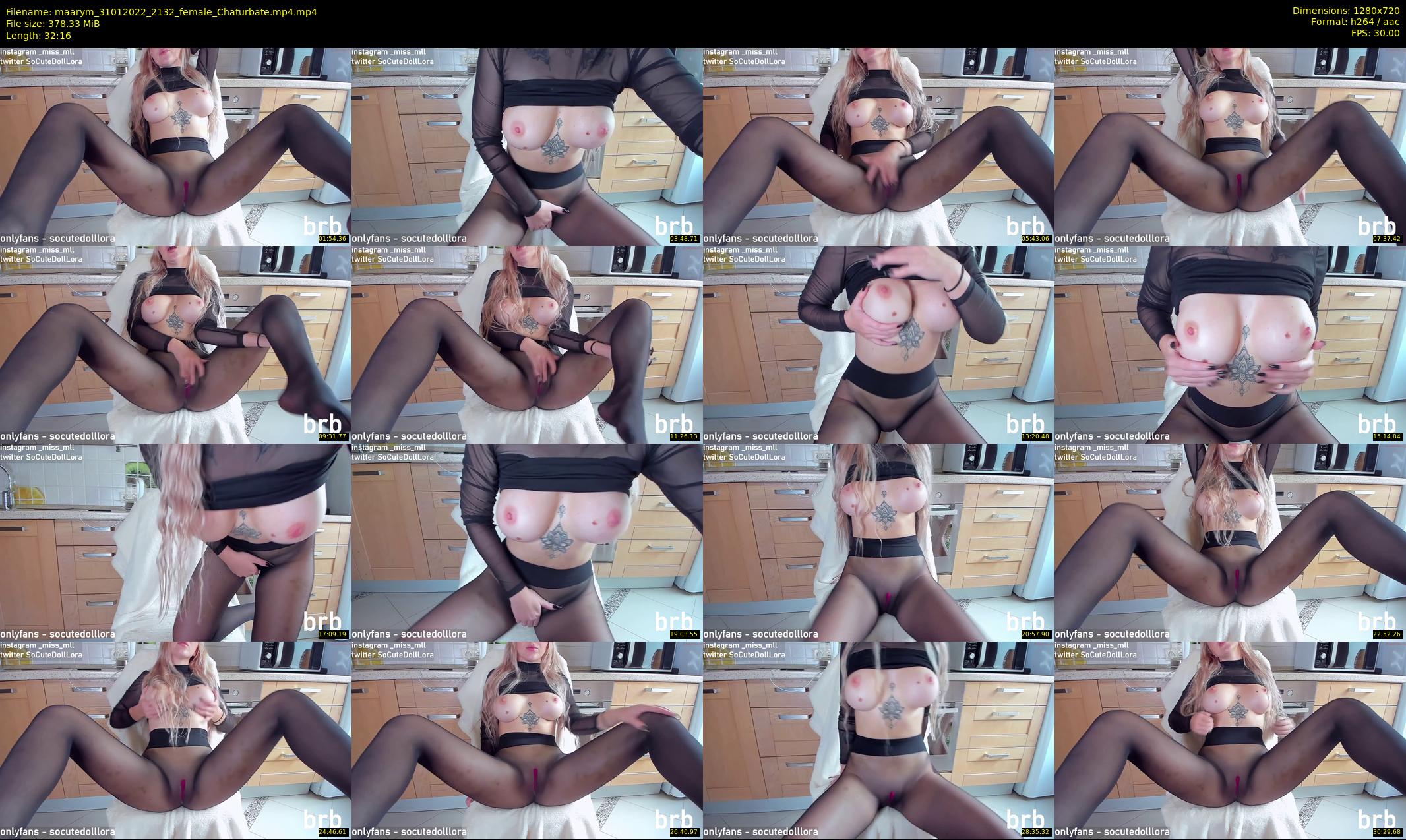 maarym — 33 minute Chaturbate couple cam show recording, 720p, Jan 31, 2022