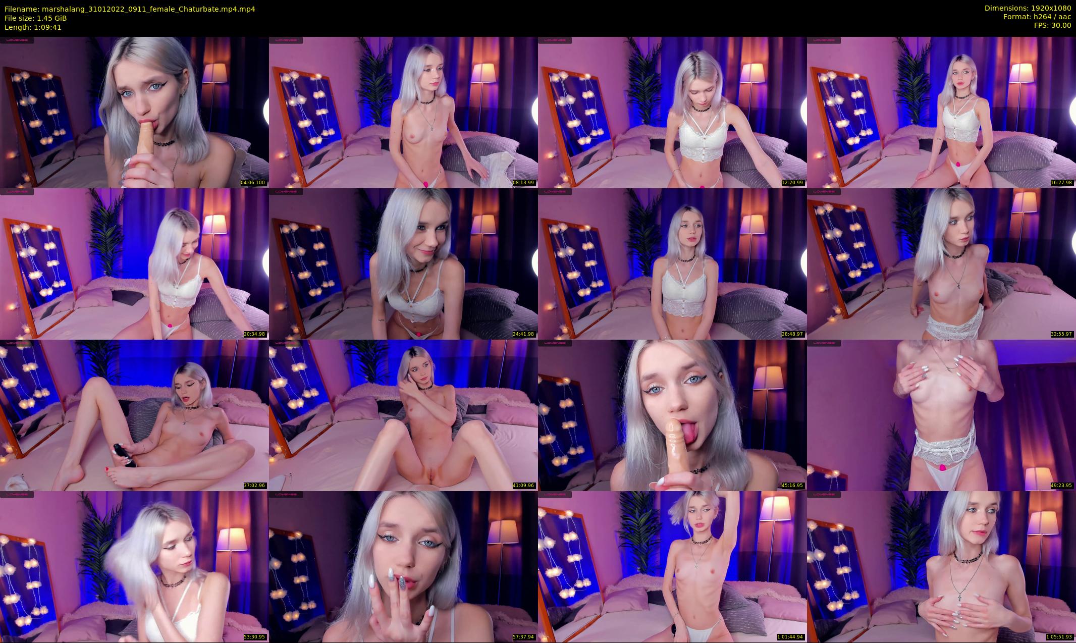 marshalang — 70 minute Chaturbate couple cam show recording, 1080p, Jan 31, 2022