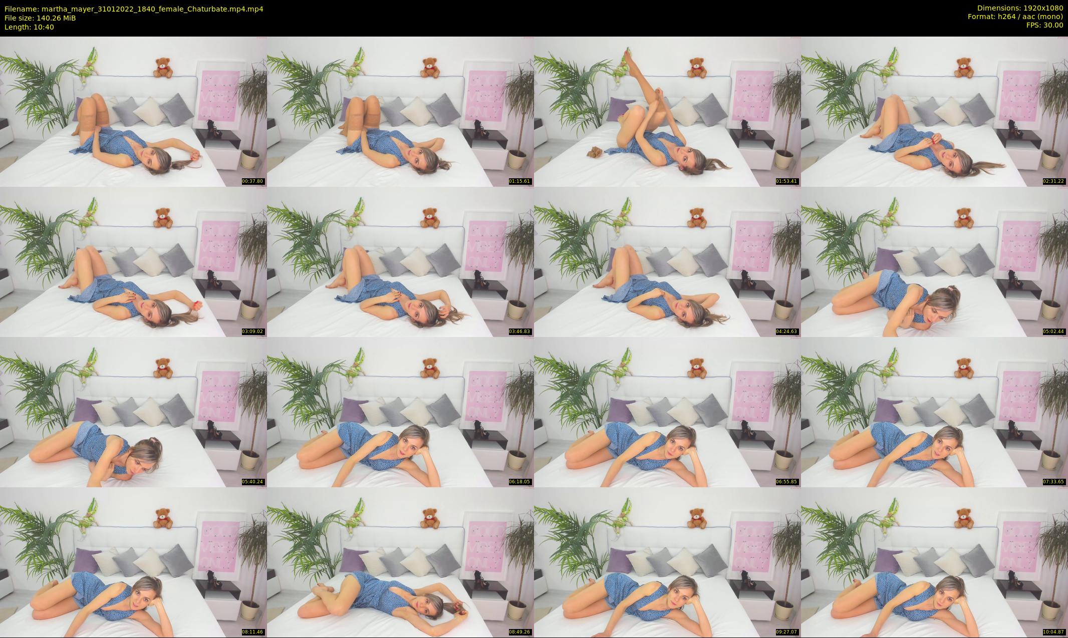 martha_mayer — 11 minute Chaturbate female cam show recording, 1080p, Jan 31, 2022