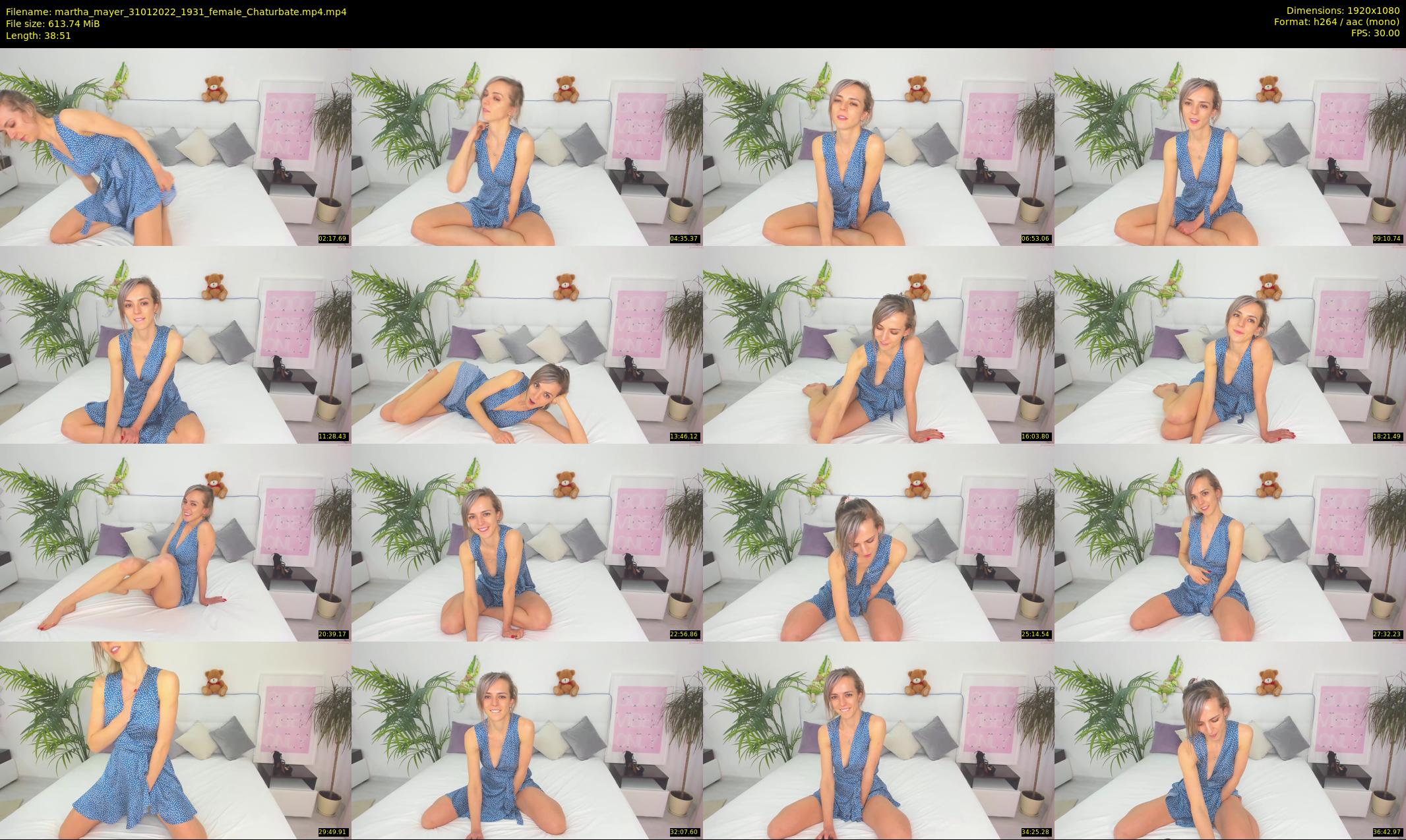 martha_mayer — 39 minute Chaturbate female cam show recording, 1080p, Jan 31, 2022