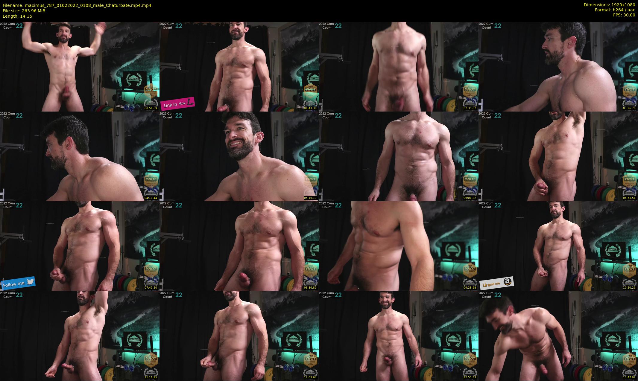 maximus_787 — 15 minute Chaturbate male cam show recording, 1080p, Feb 1, 2022