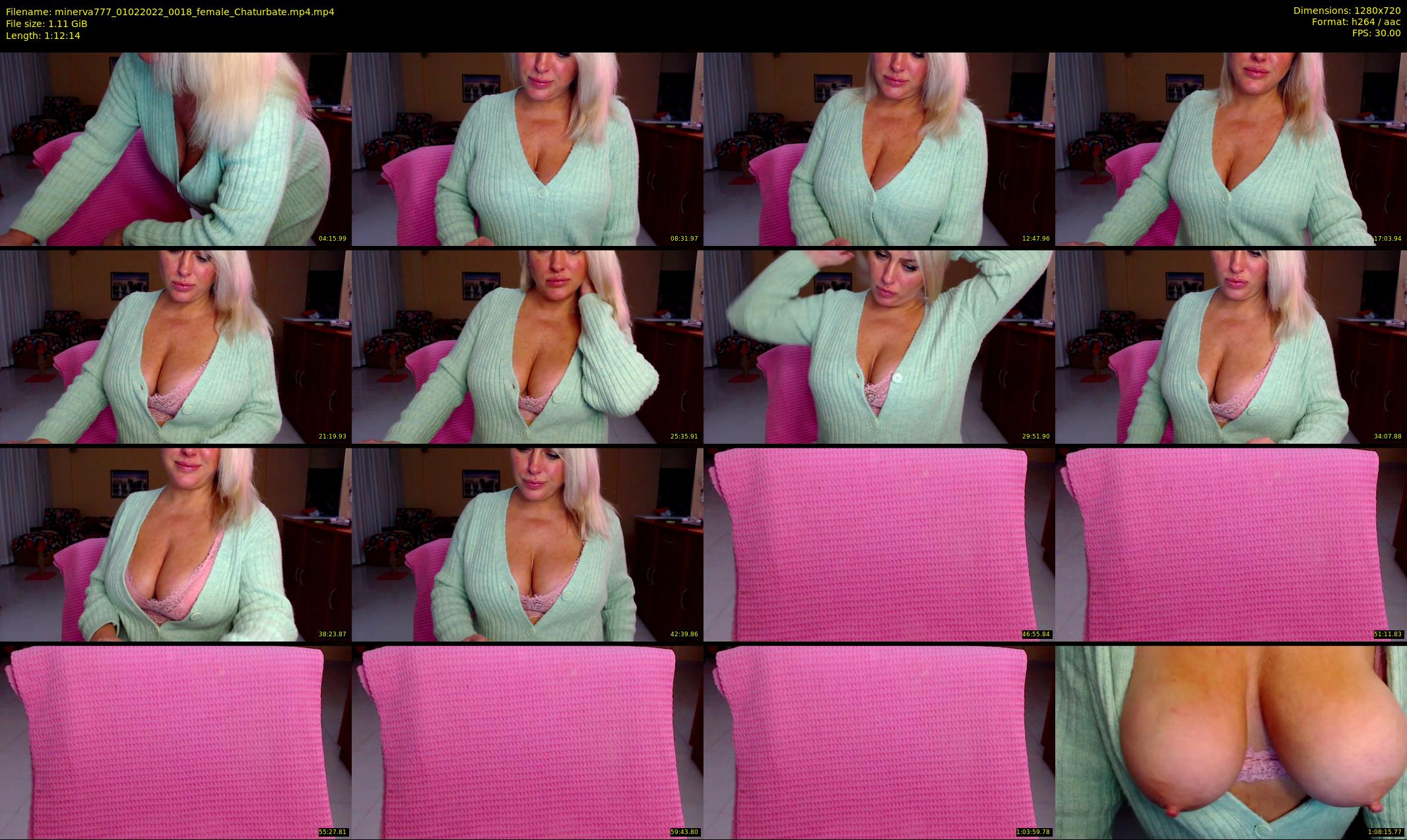 minerva777 — 73 minute Chaturbate female cam show recording, 720p, Feb 1, 2022