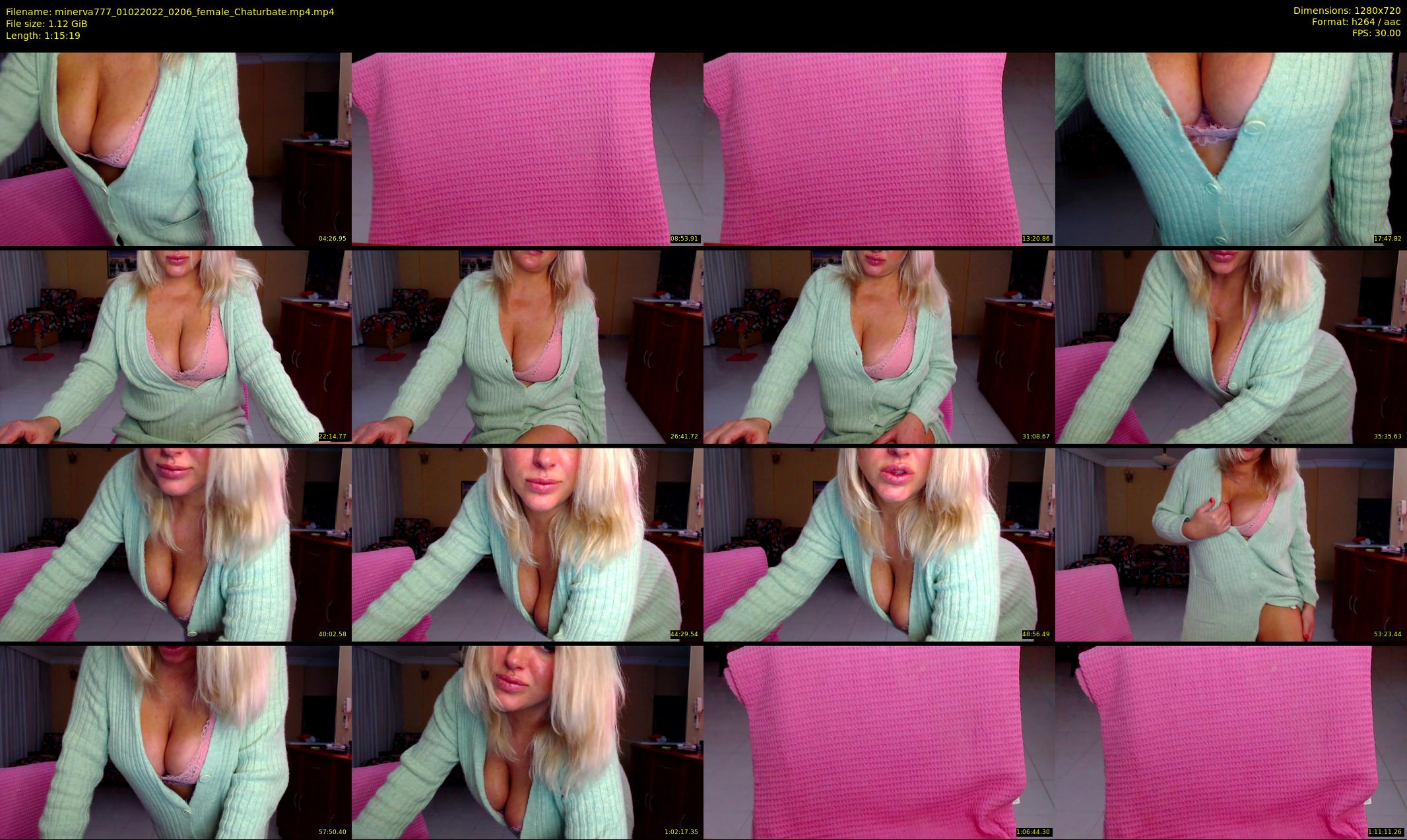 minerva777 — 76 minute Chaturbate female cam show recording, 720p, Feb 1, 2022