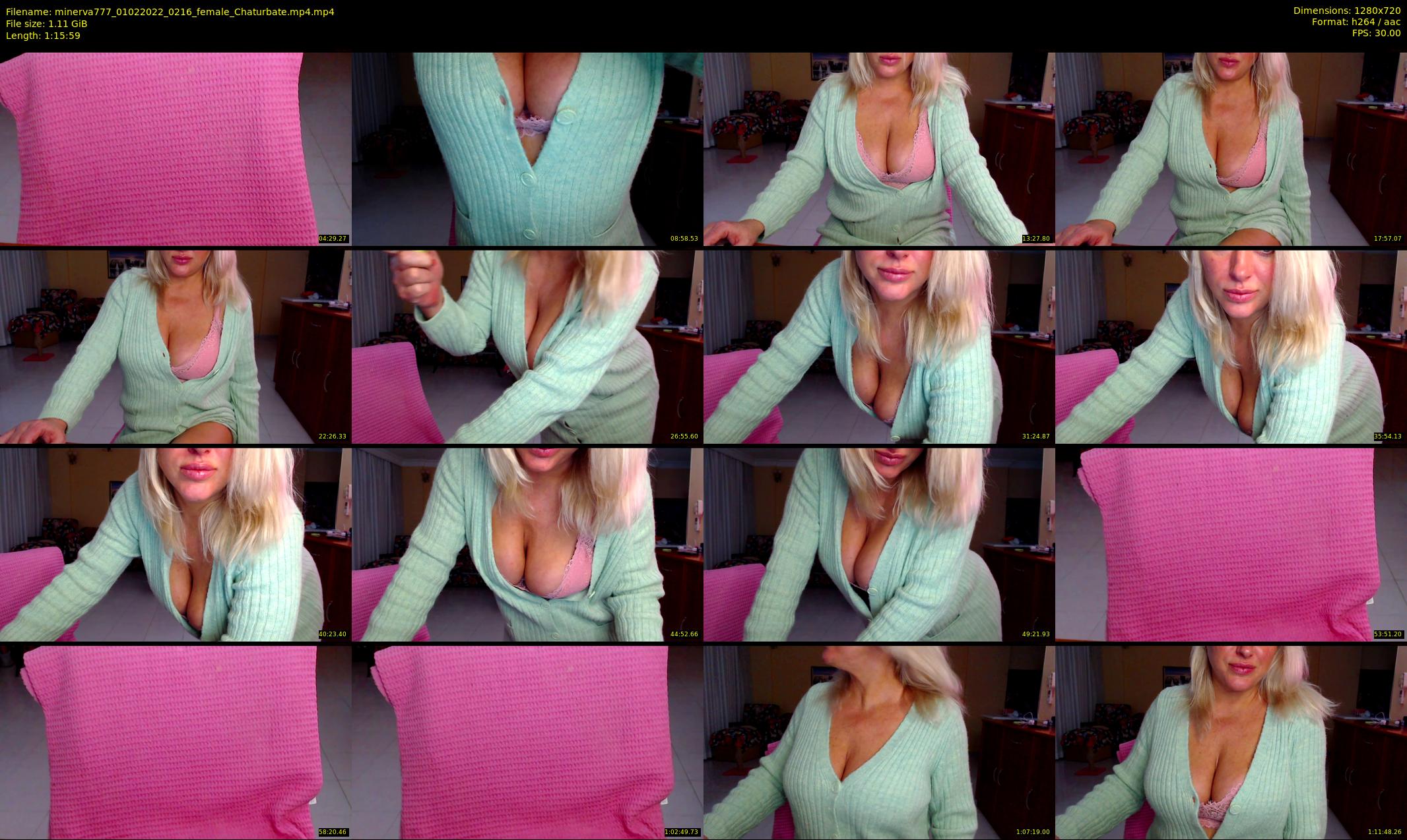minerva777 — 76 minute Chaturbate female cam show recording, 720p, Feb 1, 2022