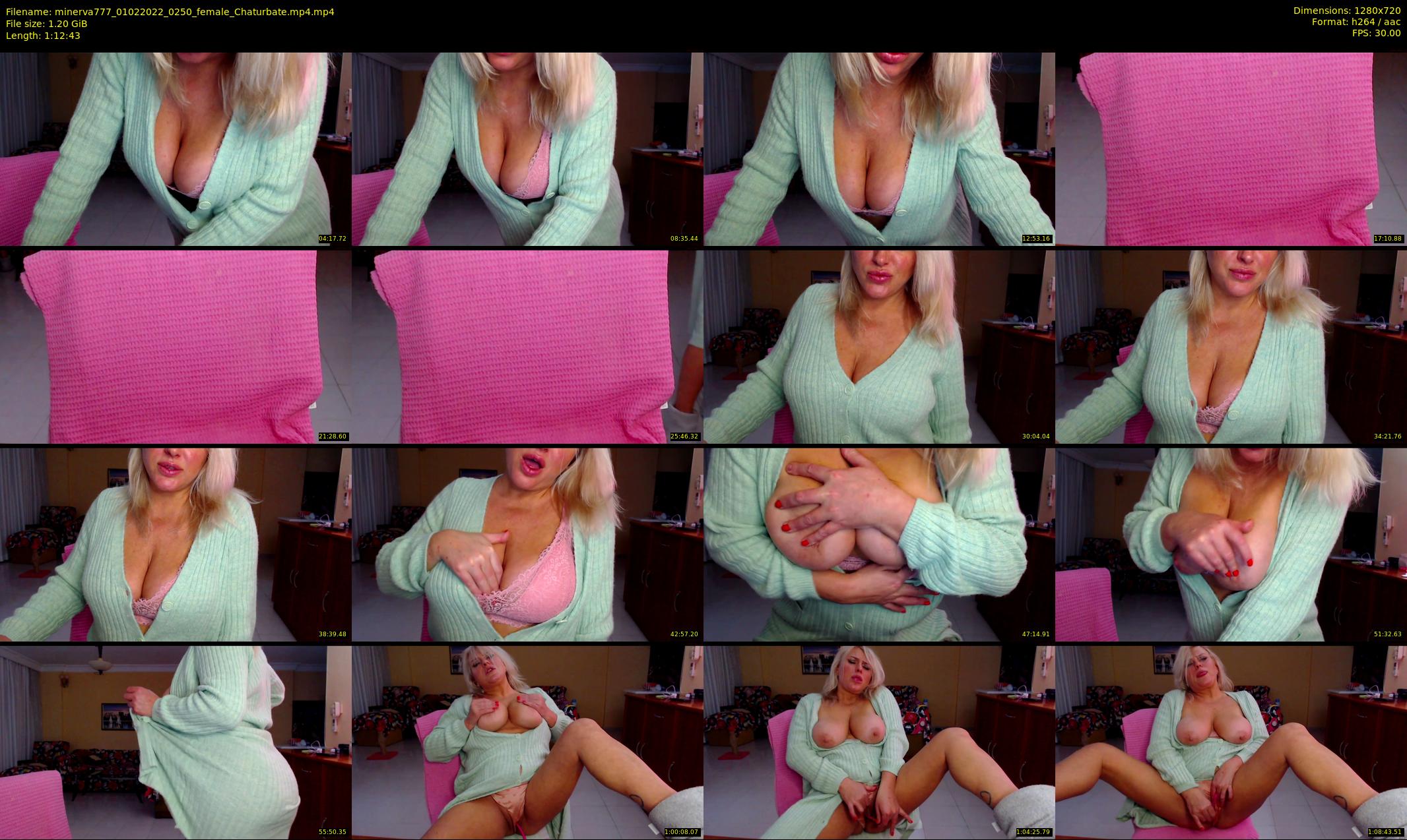 minerva777 — 73 minute Chaturbate female cam show recording, 720p, Feb 1, 2022