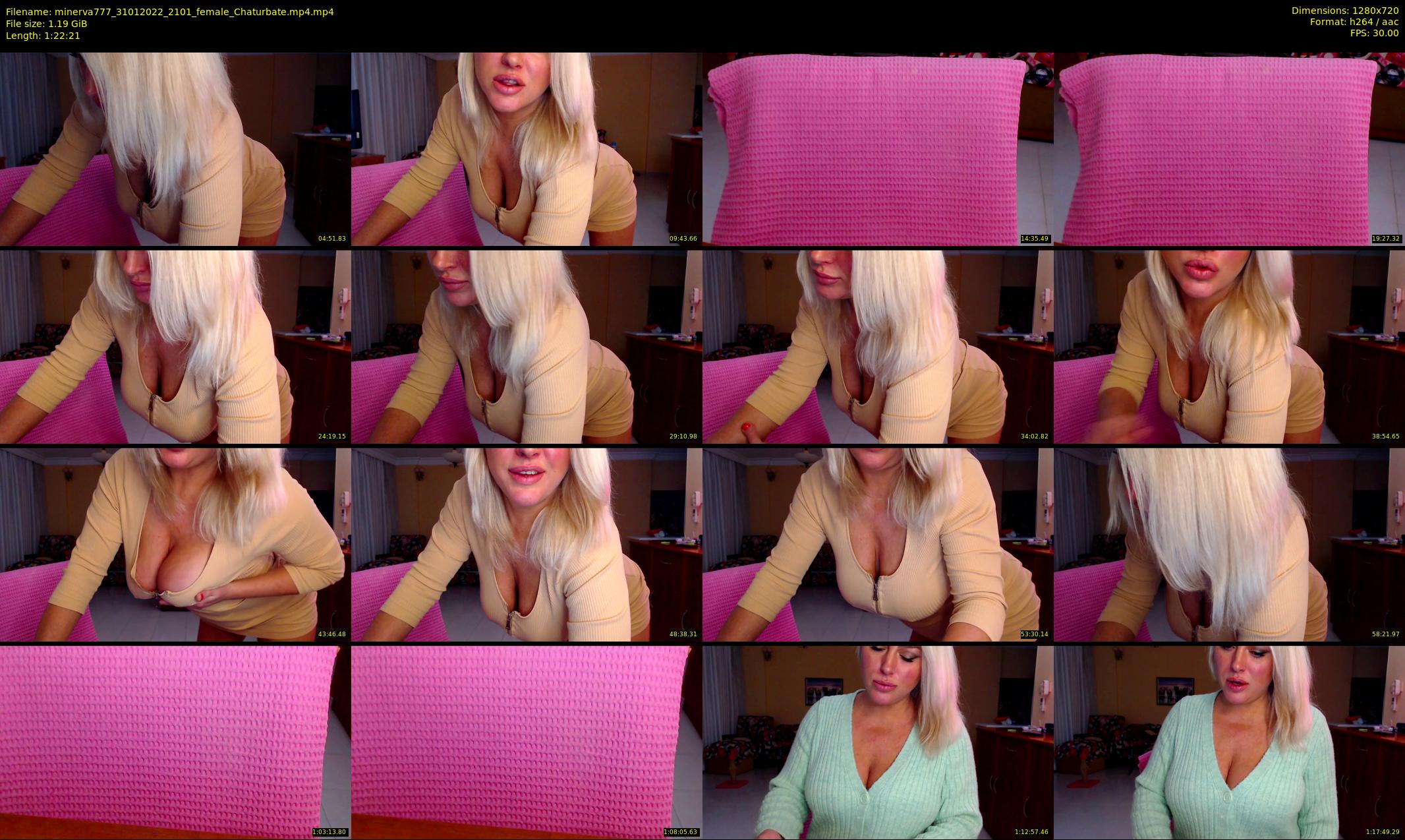 minerva777 — 83 minute Chaturbate female cam show recording, 720p, Jan 31, 2022