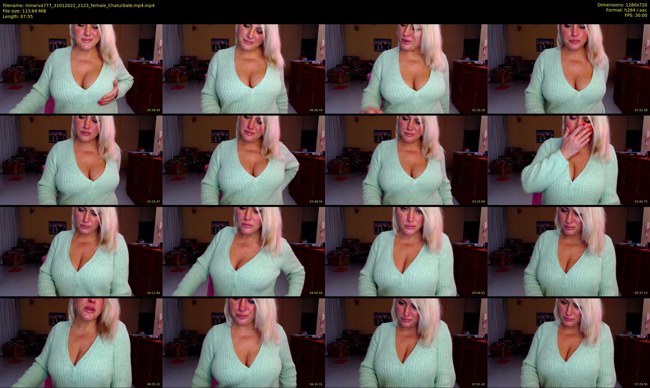 minerva777 — 8 minute Chaturbate female cam show recording, 720p, Jan 31, 2022