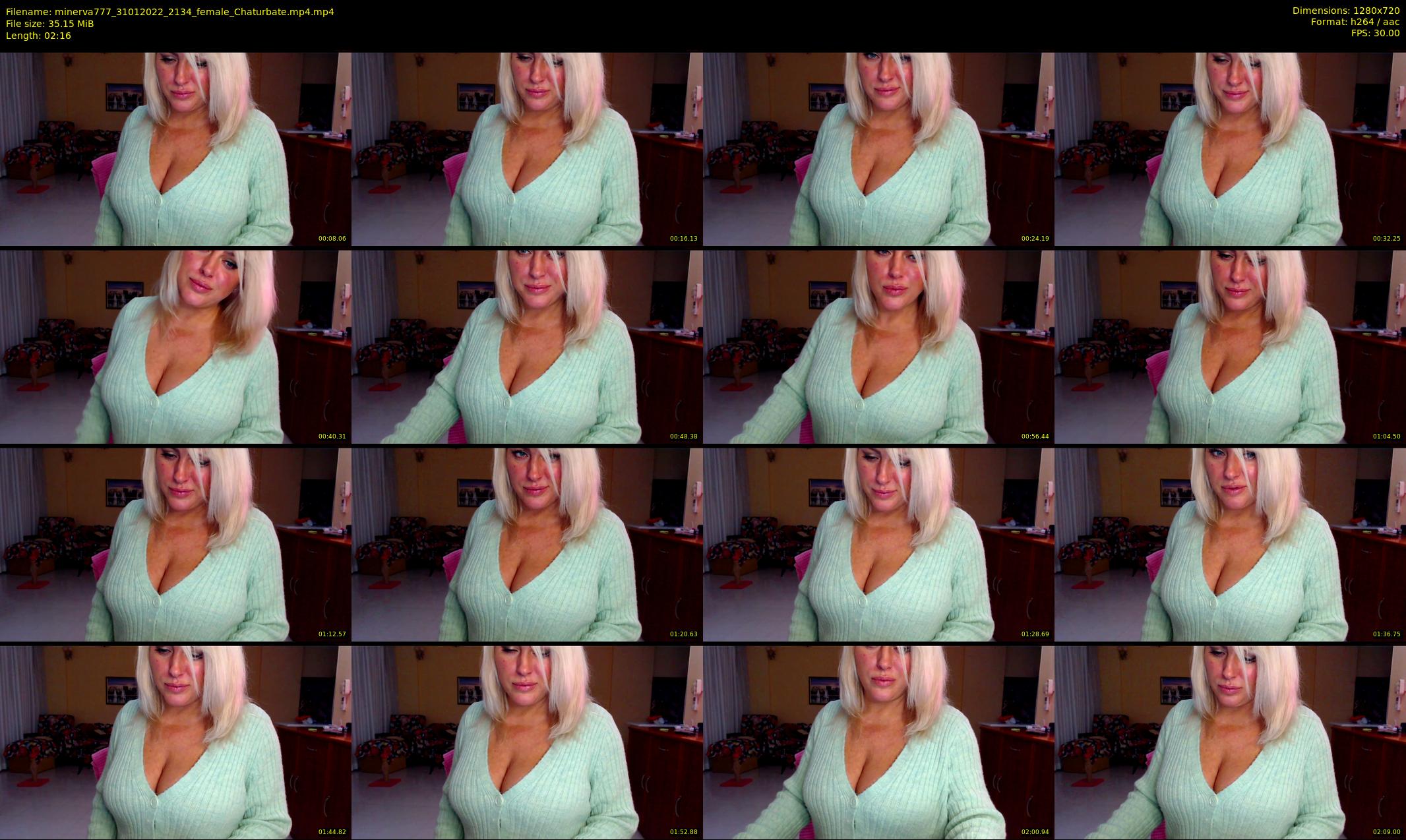 minerva777 — 3 minute Chaturbate female cam show recording, 720p, Jan 31, 2022
