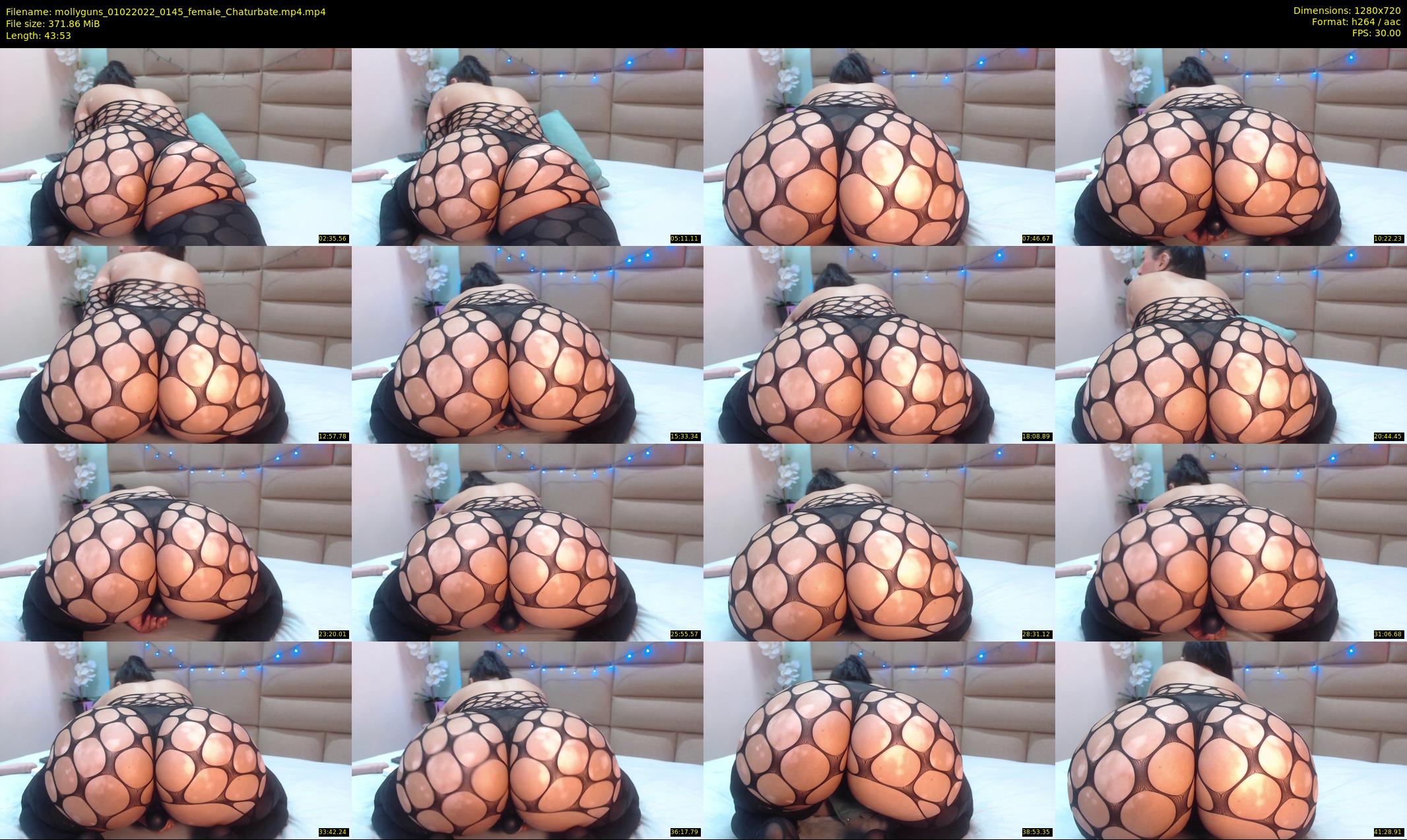 mollyguns — 44 minute Chaturbate female cam show recording, 720p, Feb 1, 2022