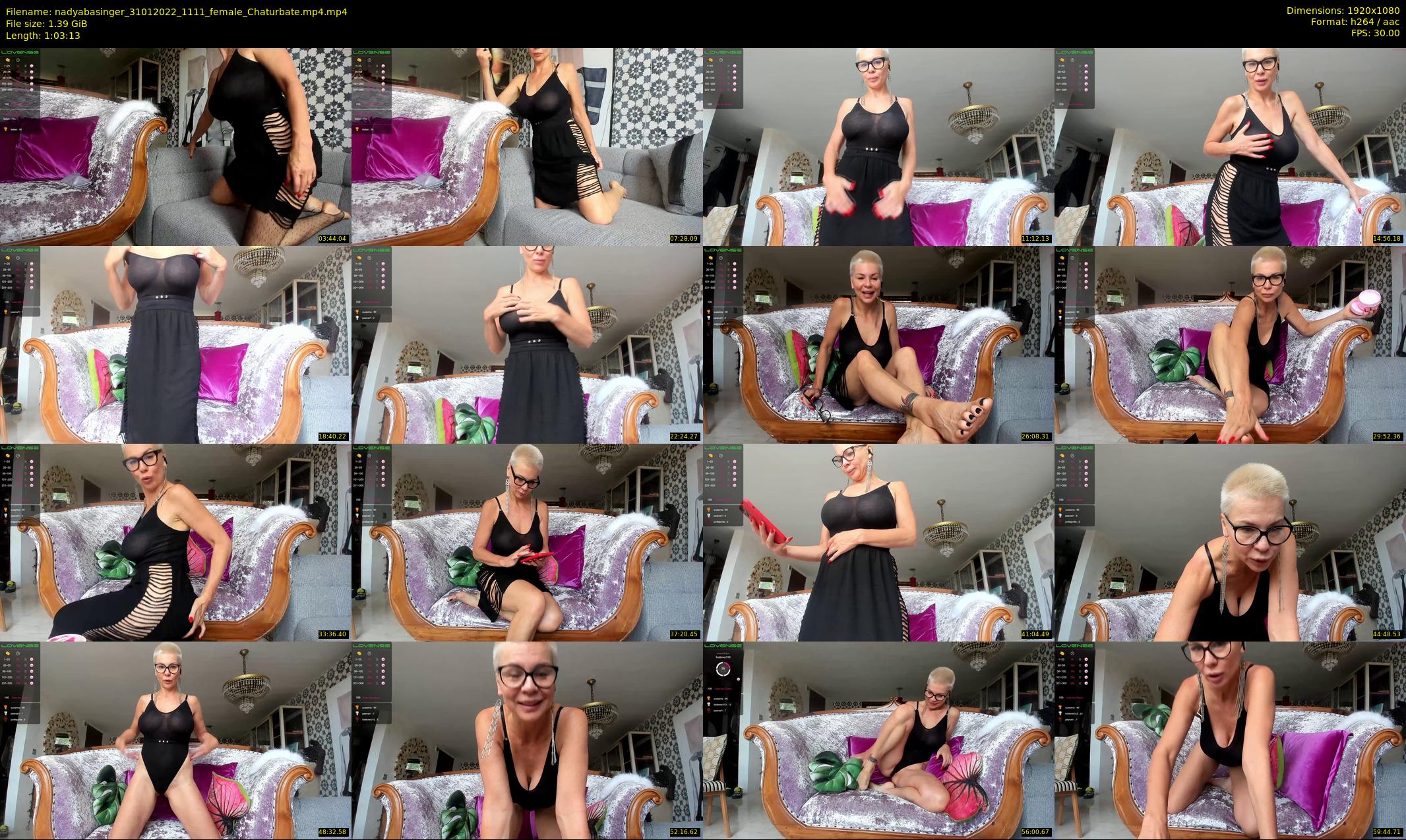 nadyabasinger — 64 minute Chaturbate female cam show recording, 1080p, Jan 31, 2022