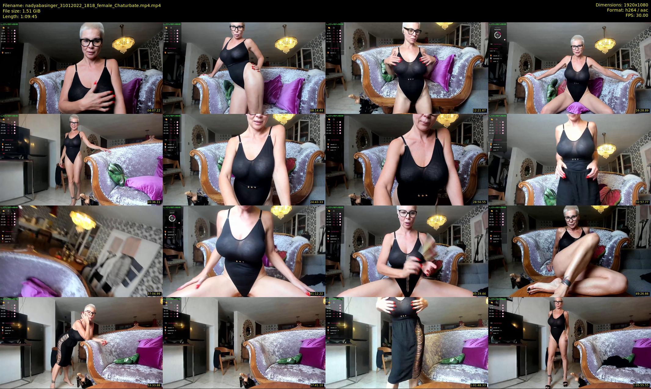 nadyabasinger — 70 minute Chaturbate female cam show recording, 1080p, Jan 31, 2022