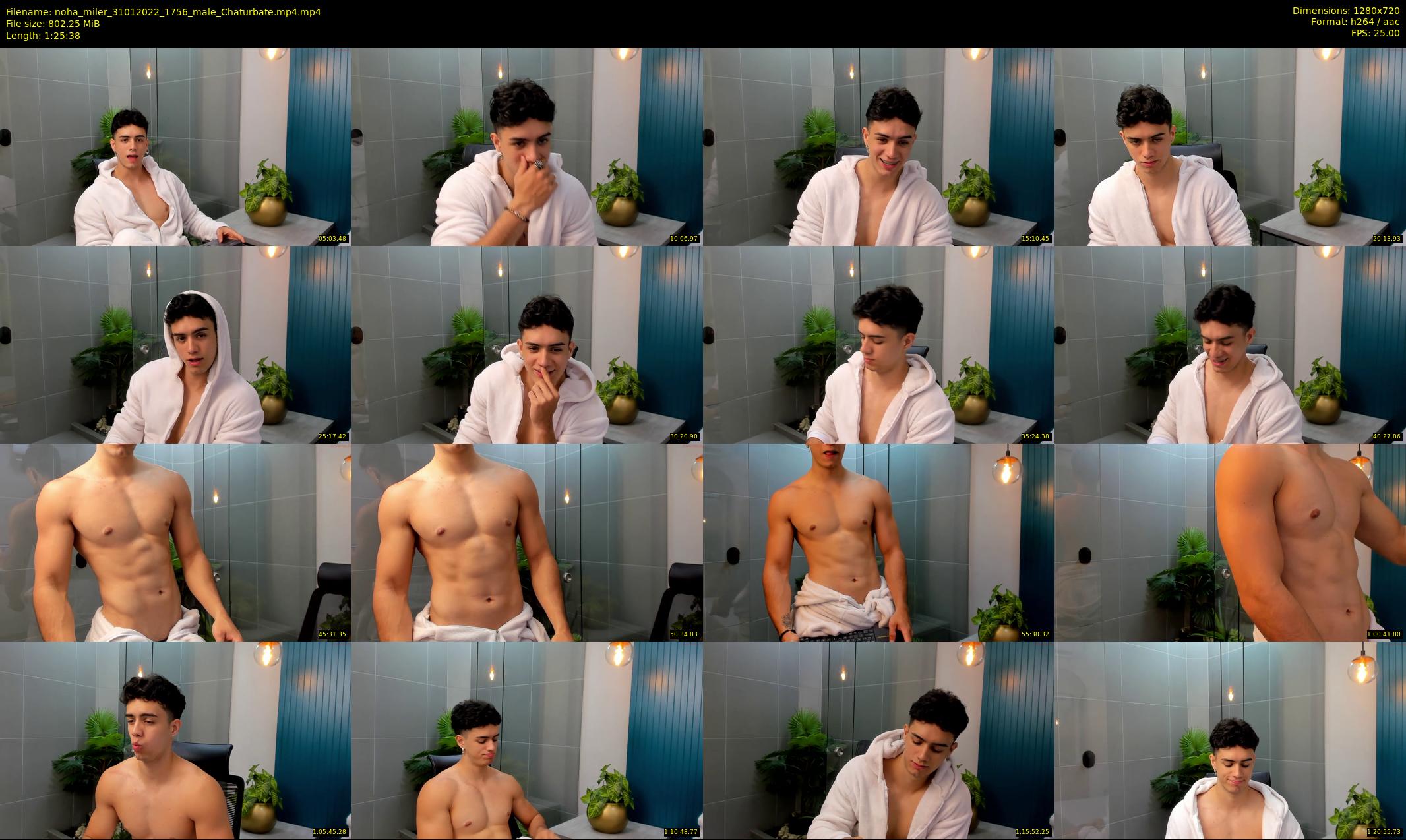 noha_miler — 86 minute Chaturbate male cam show recording, 720p, Jan 31, 2022